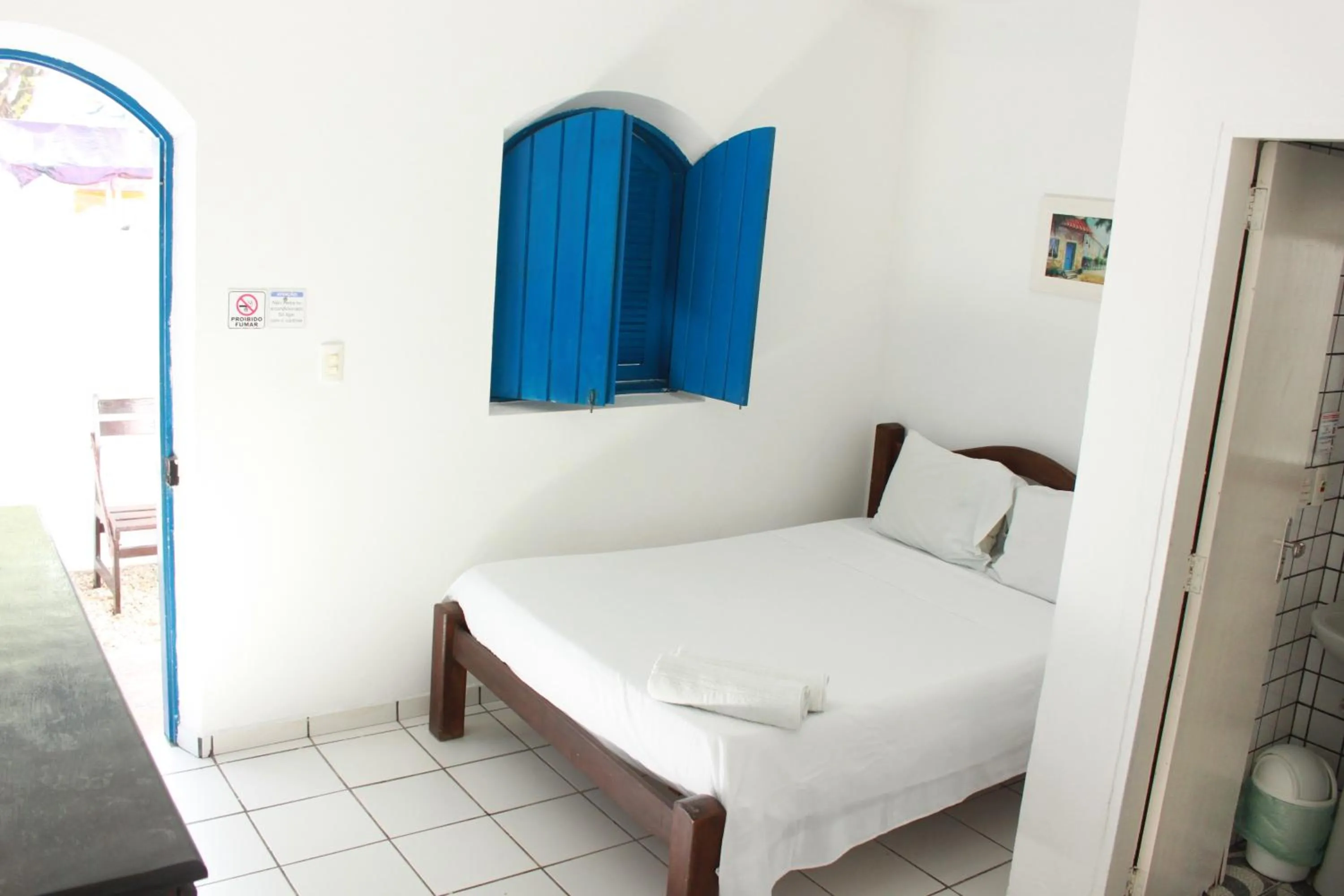 Property building, Bed in Pousada Ruínas do Pilar