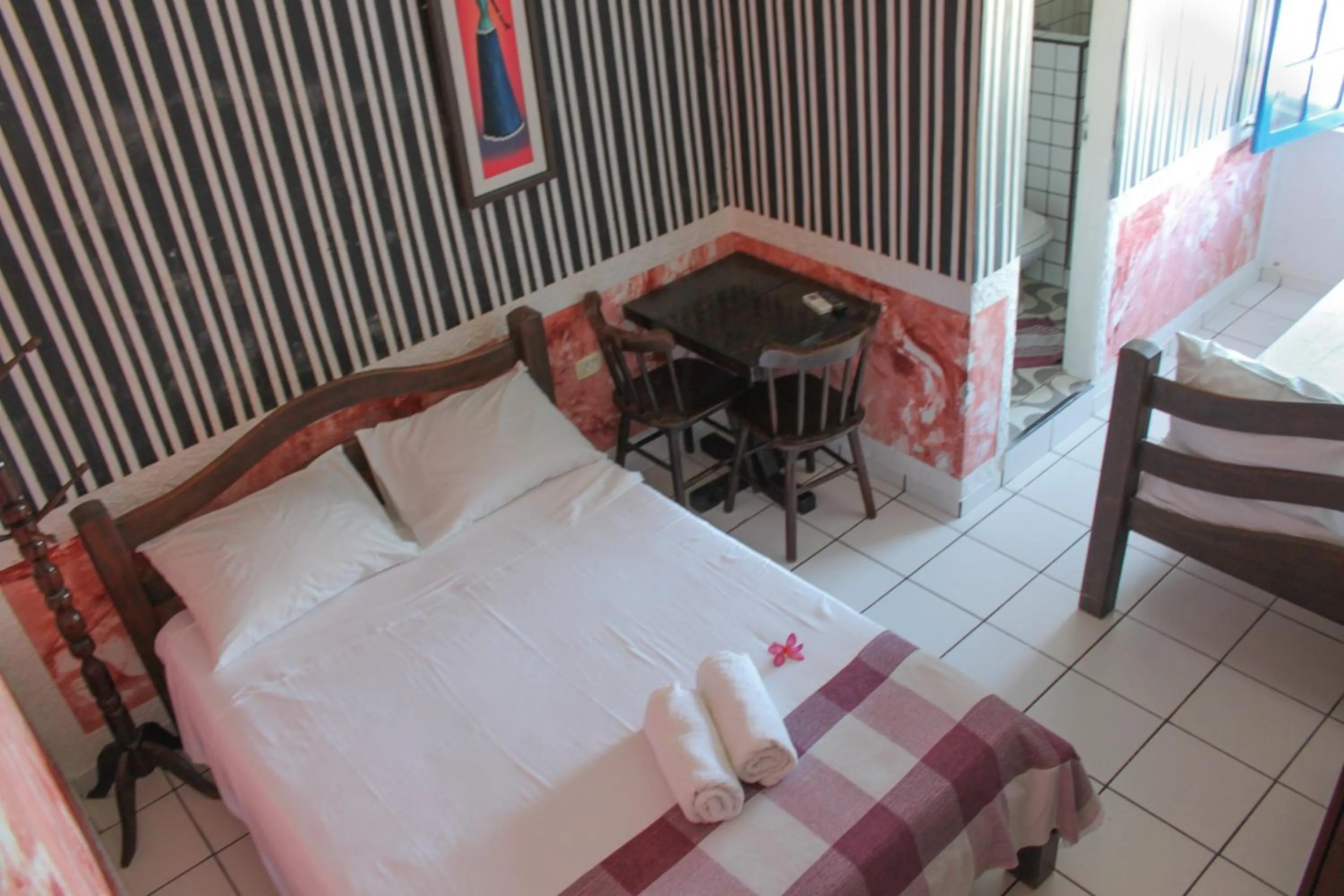 Property building, Bed in Pousada Ruínas do Pilar