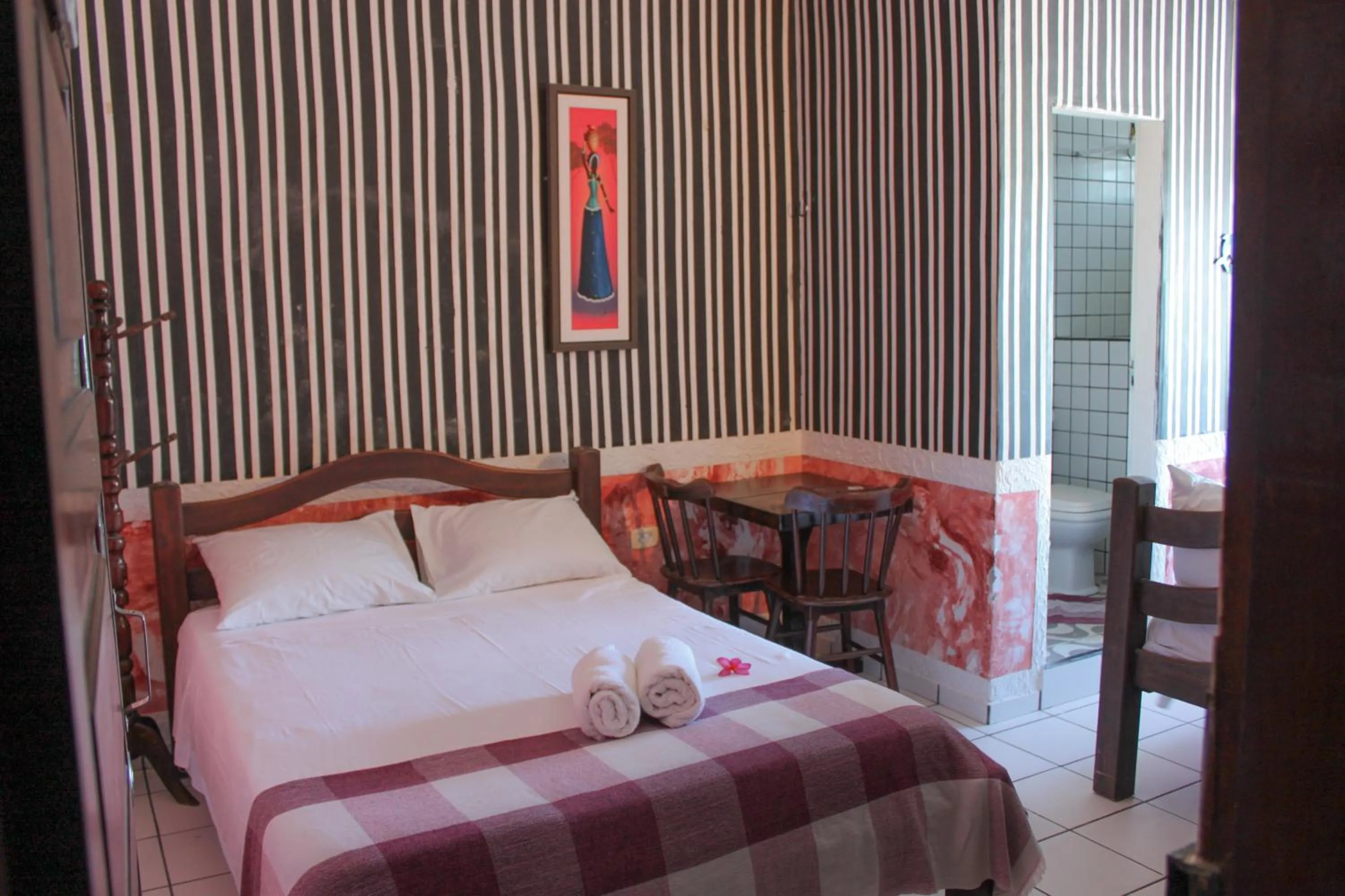 Property building, Bed in Pousada Ruínas do Pilar