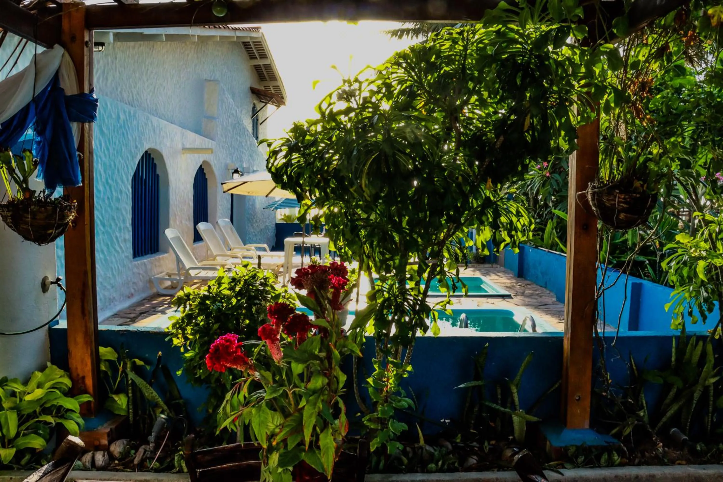Swimming pool in Pousada Ruínas do Pilar