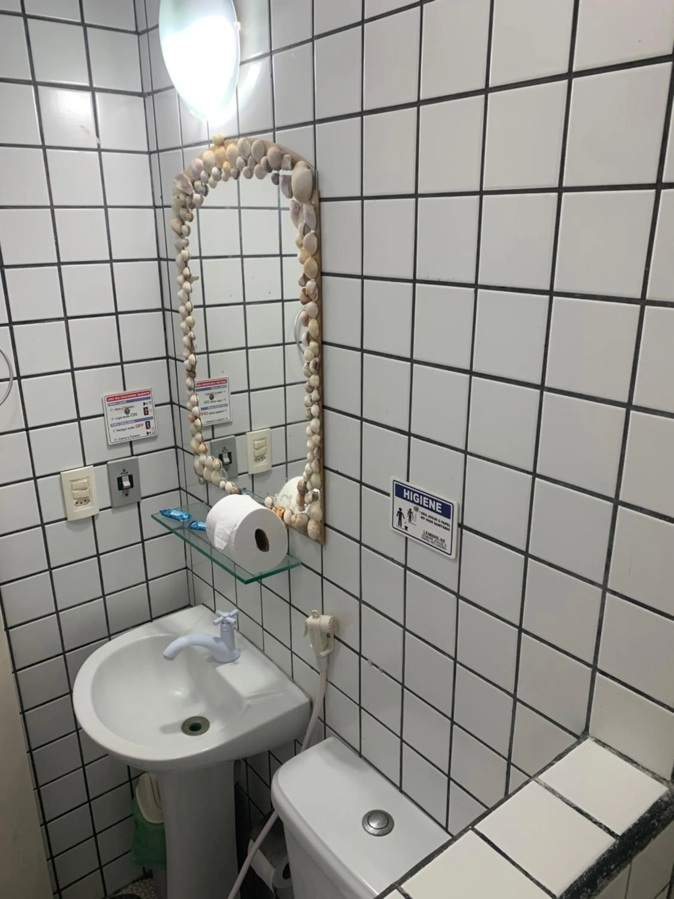 Bathroom in Pousada Ruínas do Pilar