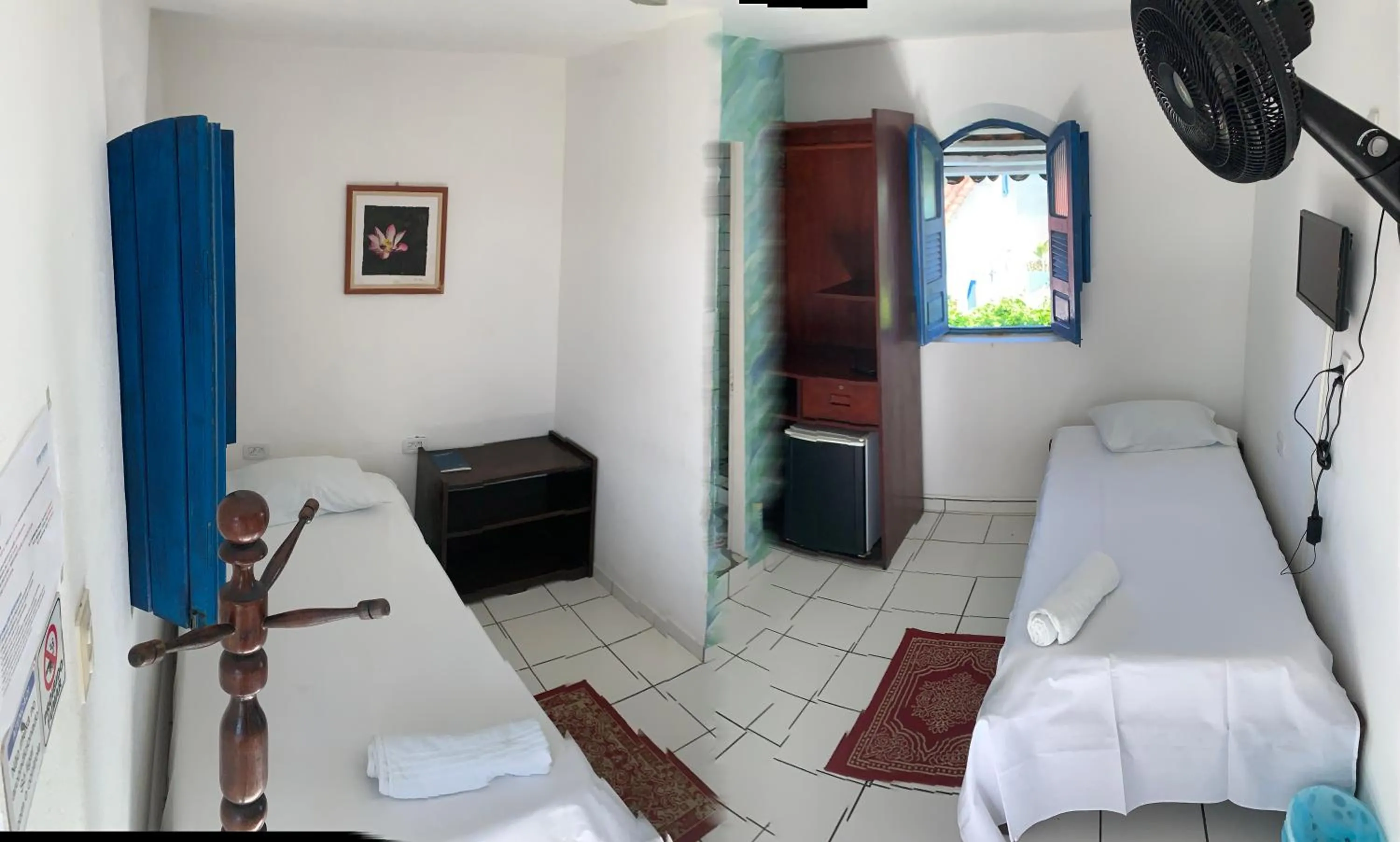 Bedroom, Bed in Pousada Ruínas do Pilar