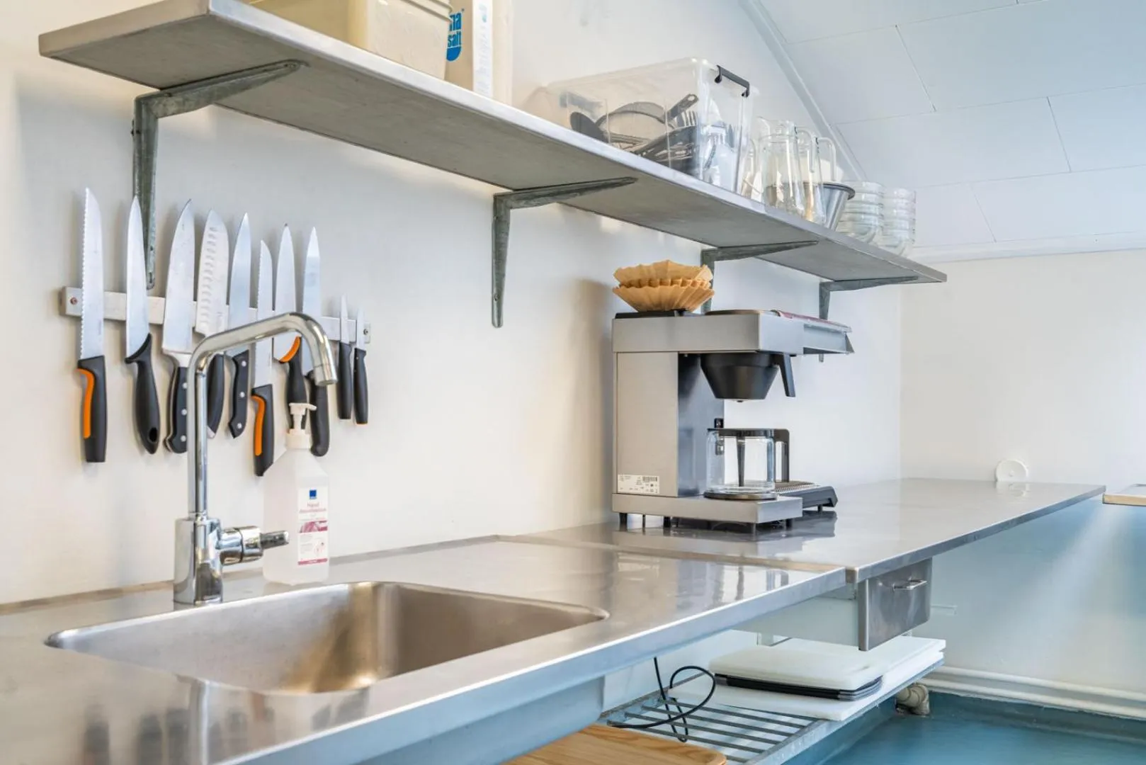Communal kitchen in Lindvig - Ferie i naturen