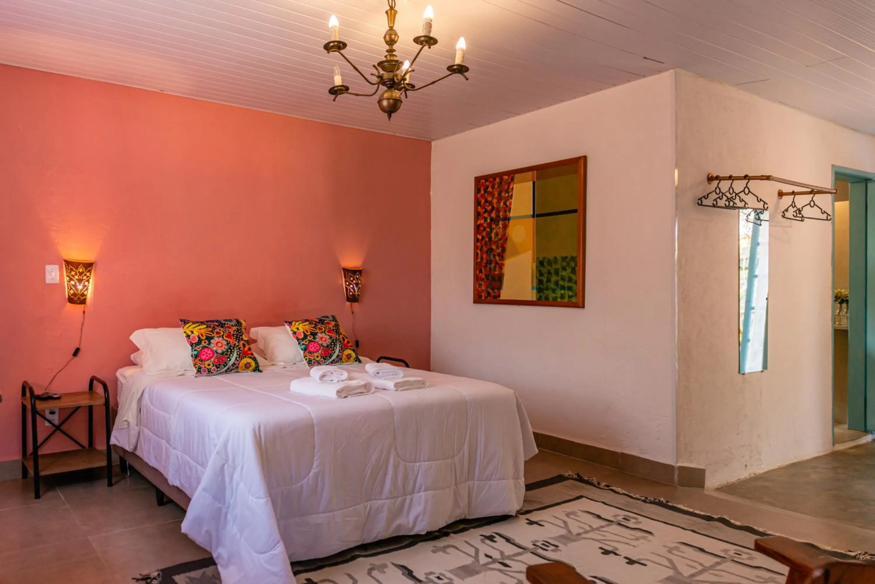 Triple Room - single occupancy in Pousada Recanto das Rosas