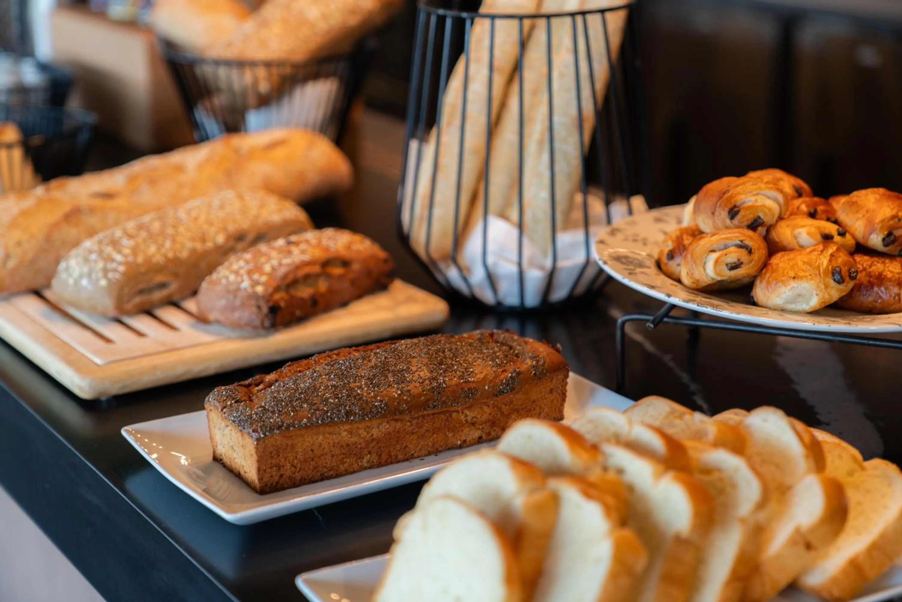 Continental breakfast in Mercure Paris Ivry Quai De Seine