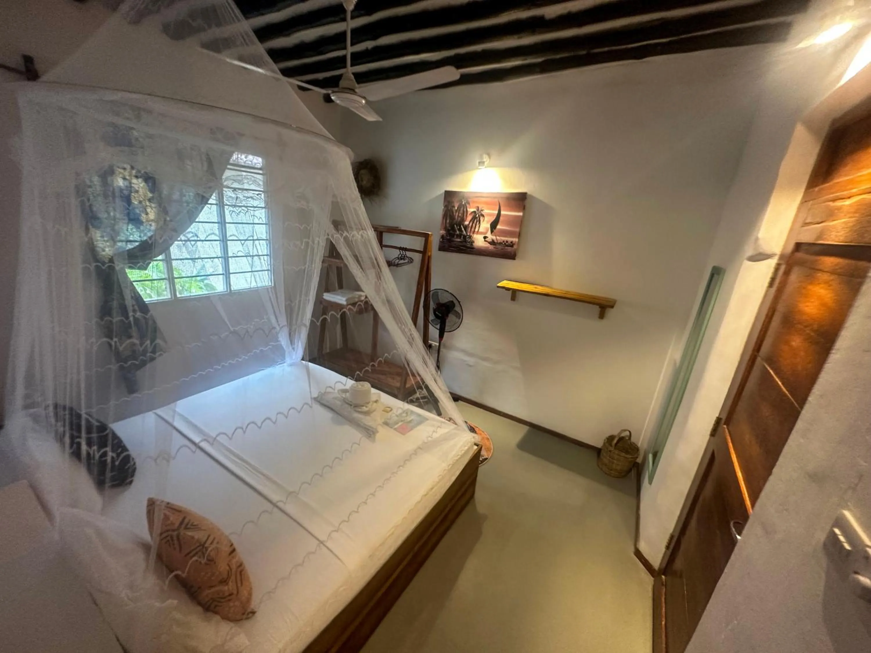 Bed in The African Paradise Beach Hotel