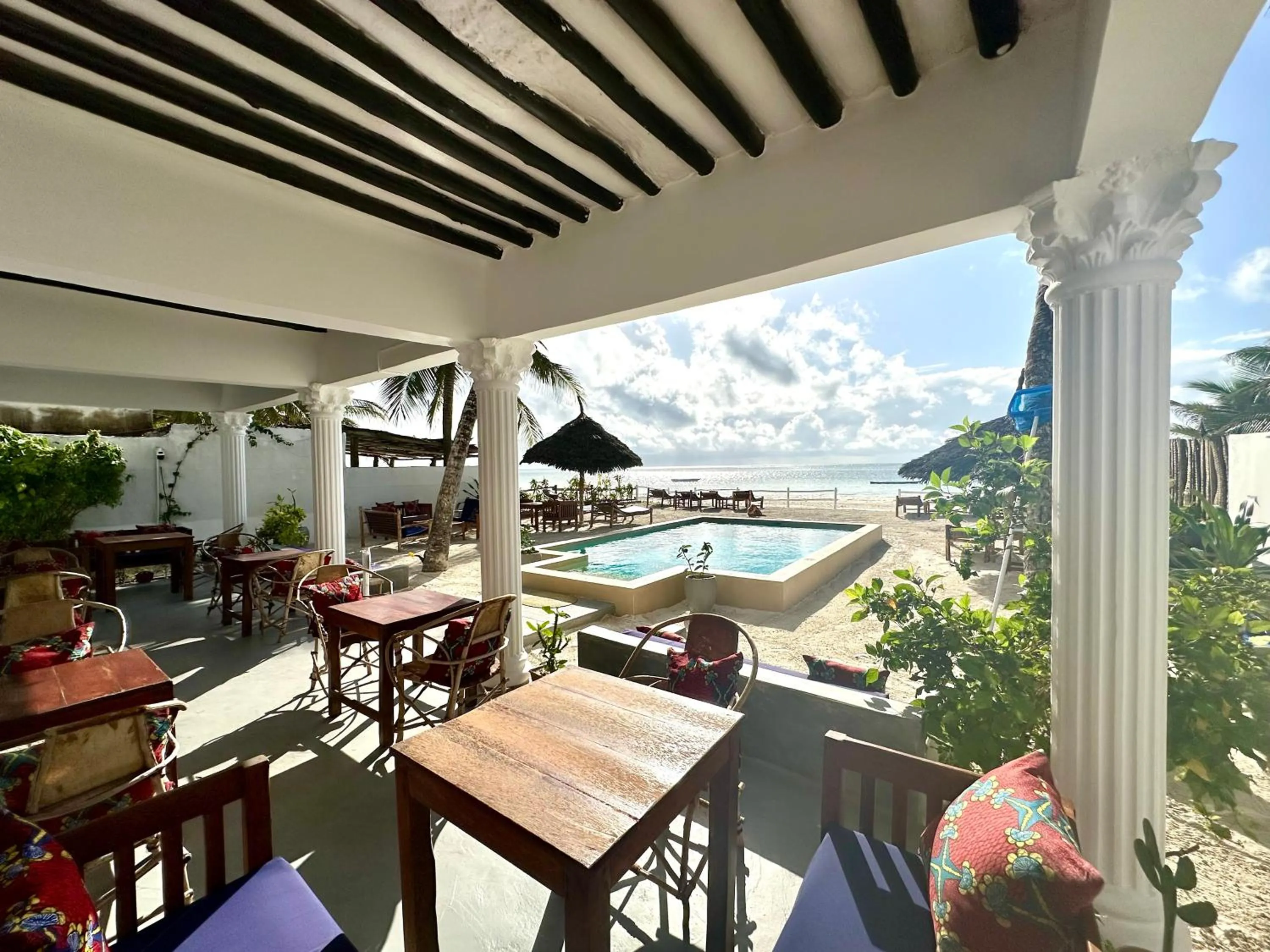 Property building in The African Paradise Beach Hotel