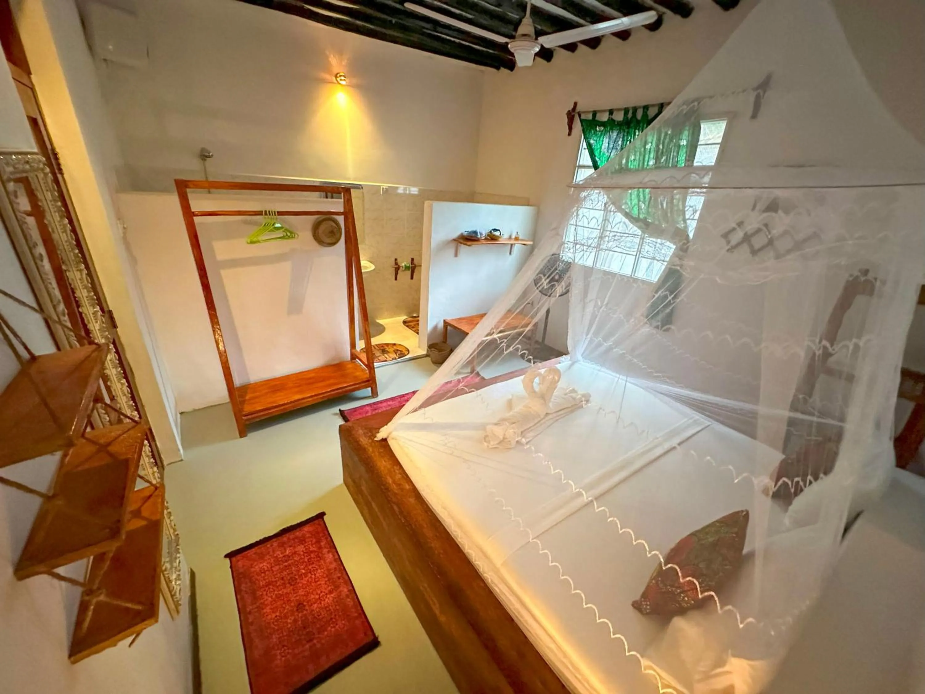 Bed in The African Paradise Beach Hotel