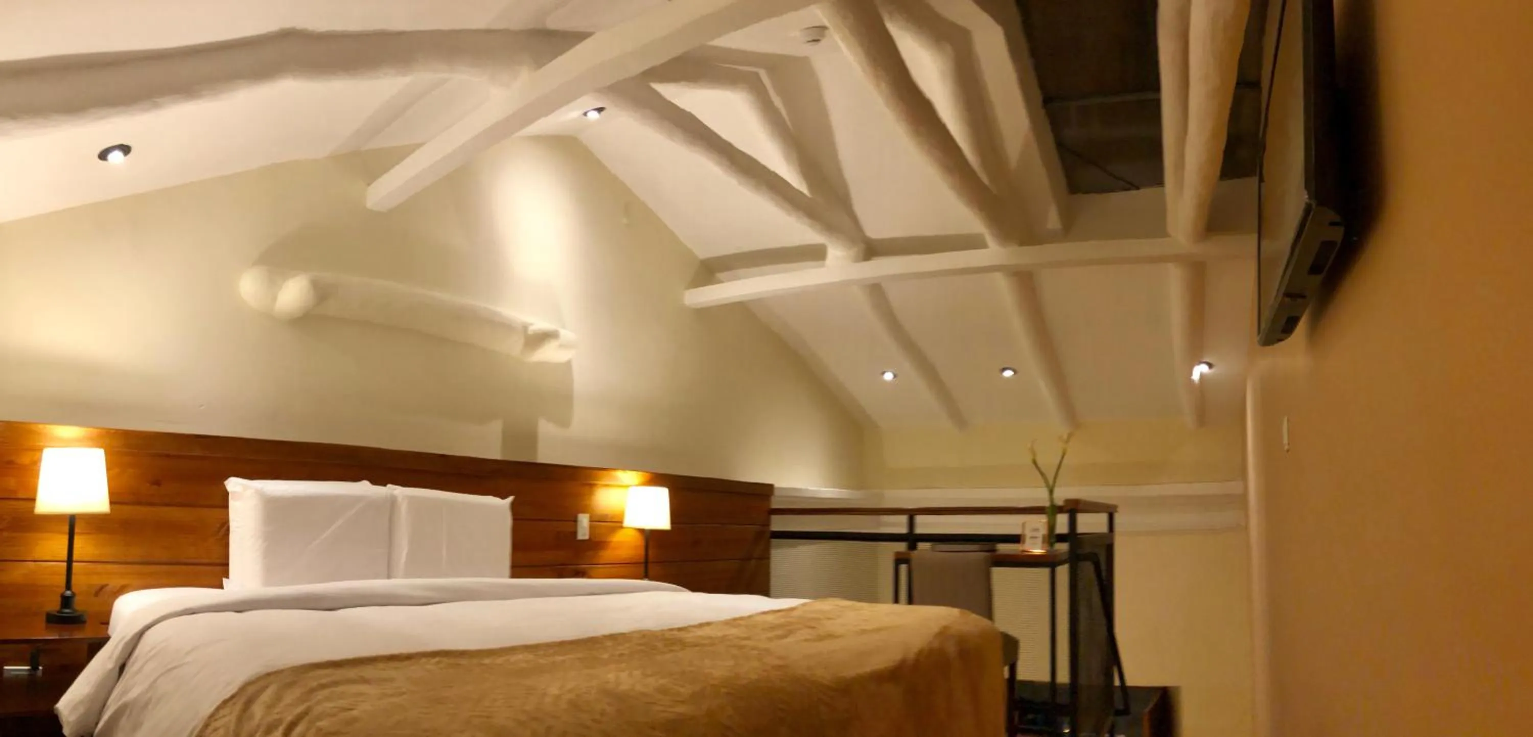 Photo of the whole room, Bed in Casa Biru Hotel Boutique