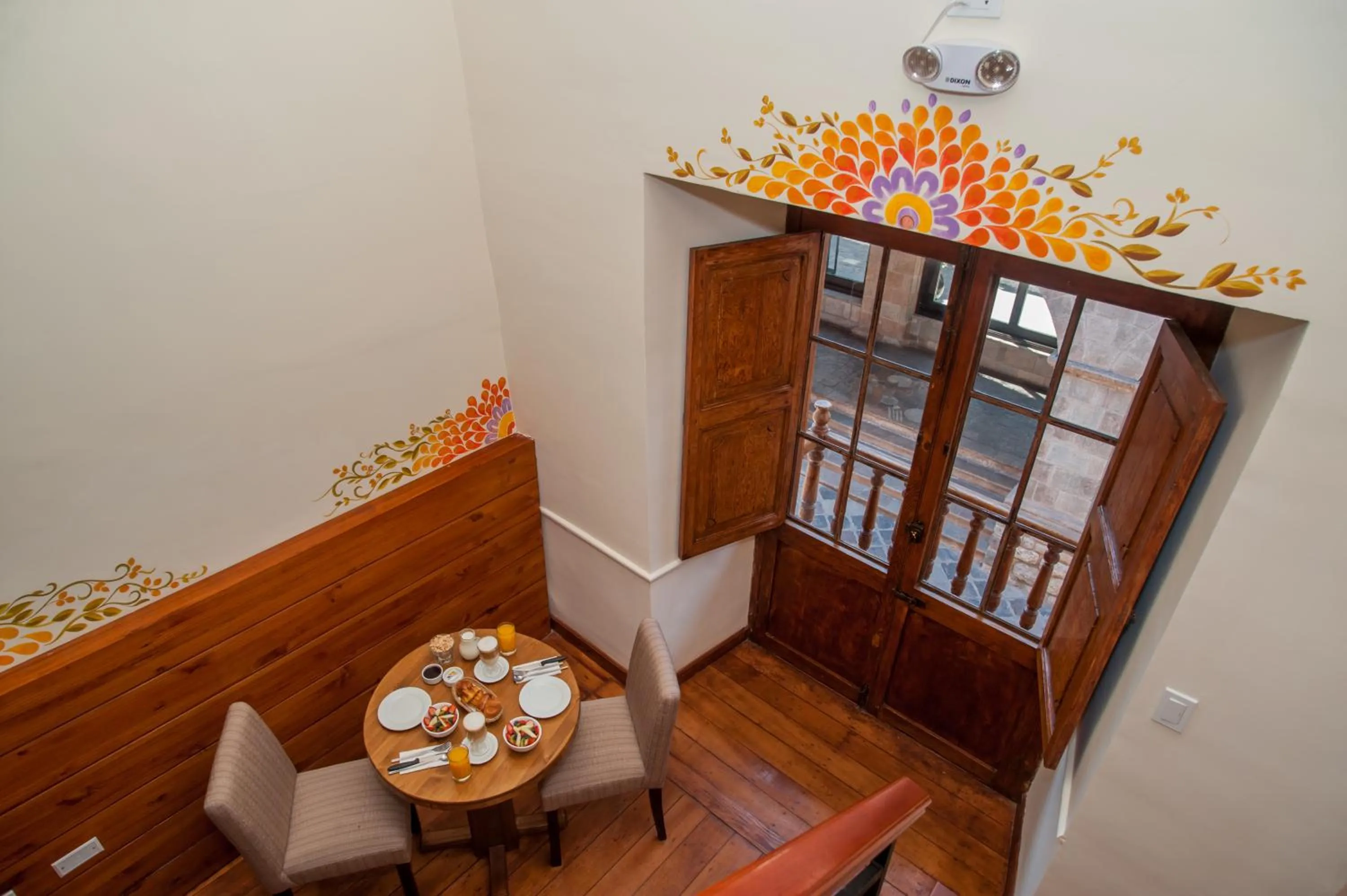 Living room in Casa Biru Hotel Boutique