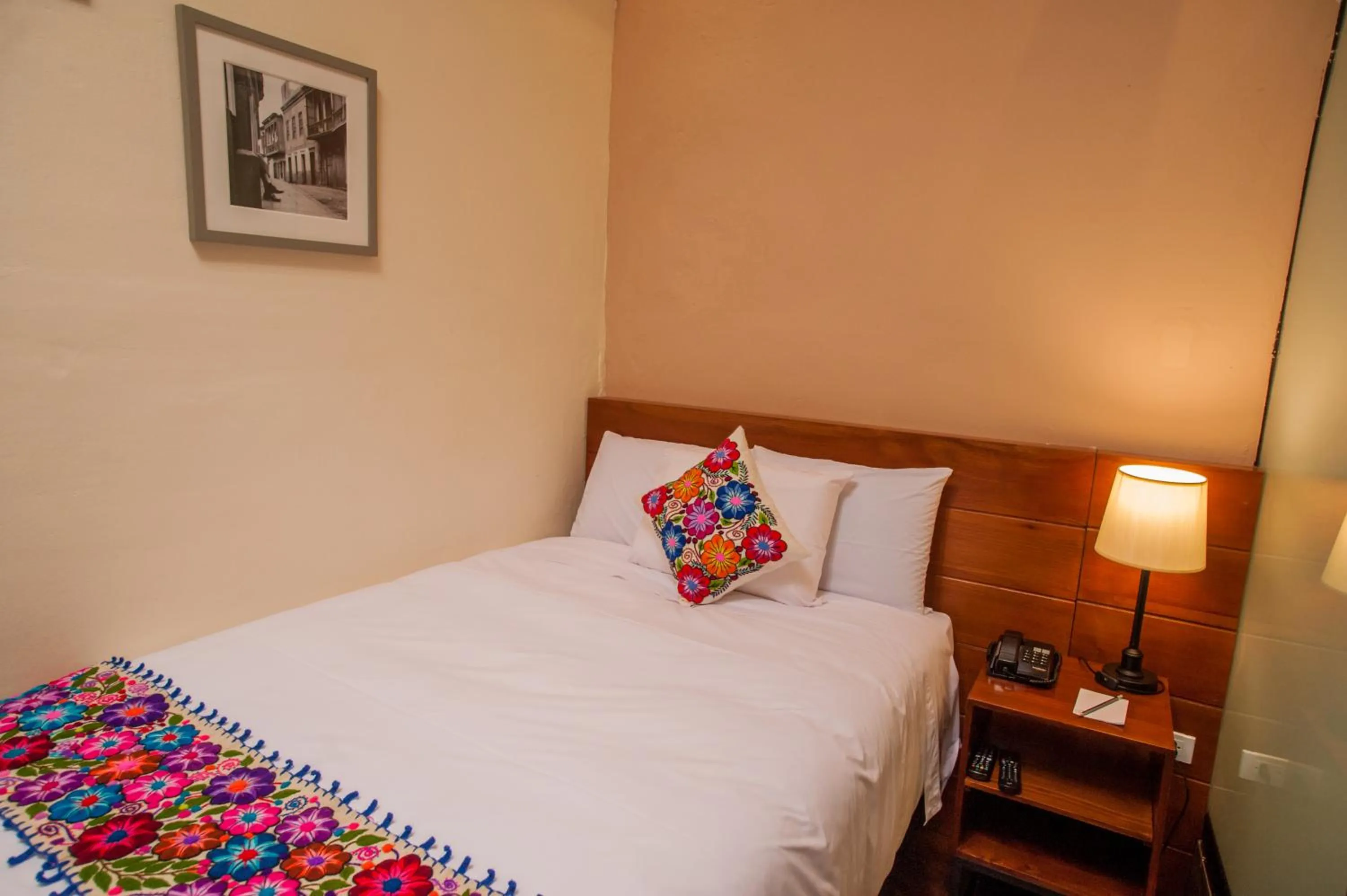 Bed in Casa Biru Hotel Boutique