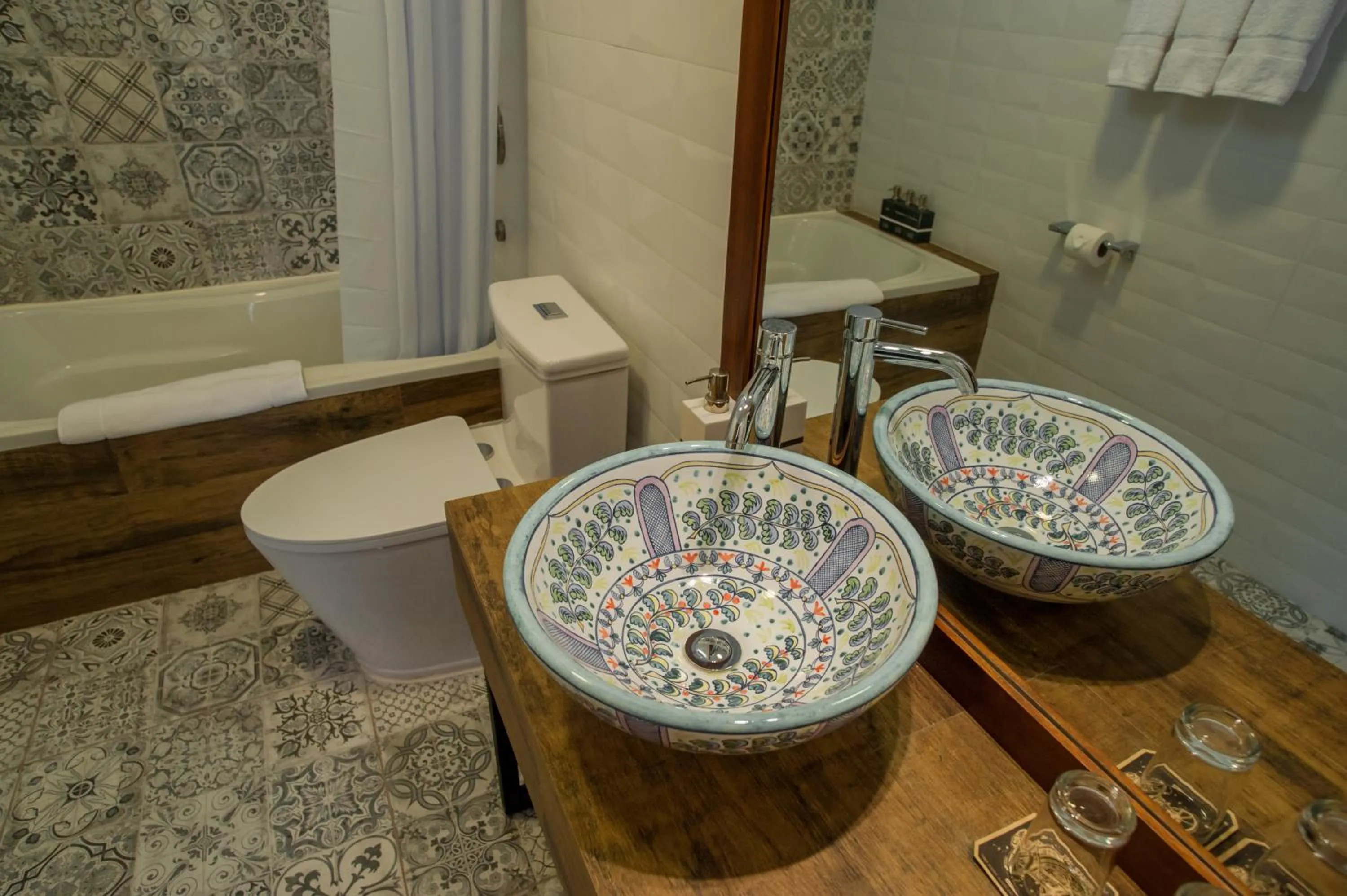 Bathroom in Casa Biru Hotel Boutique