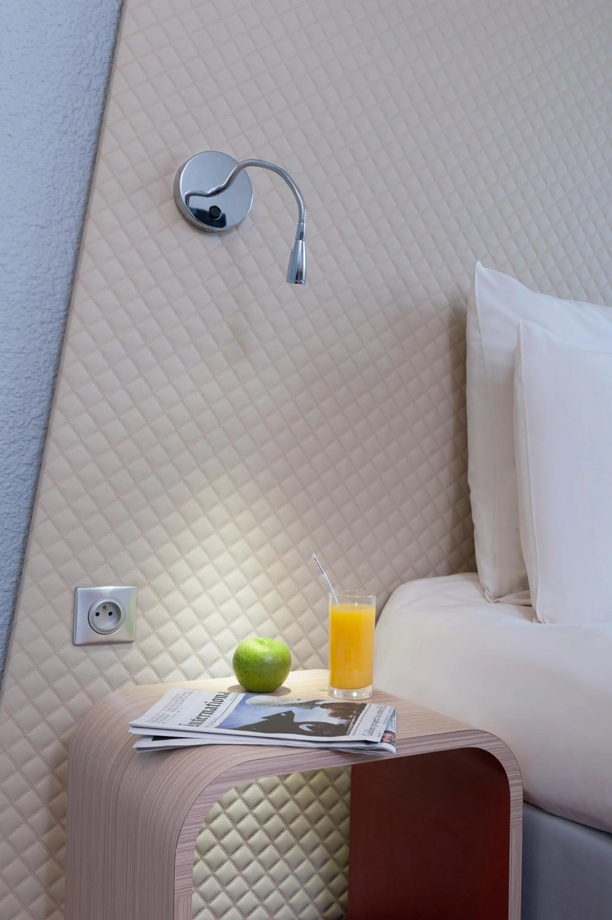 Bed in Mercure Paris Le Bourget Aeroport