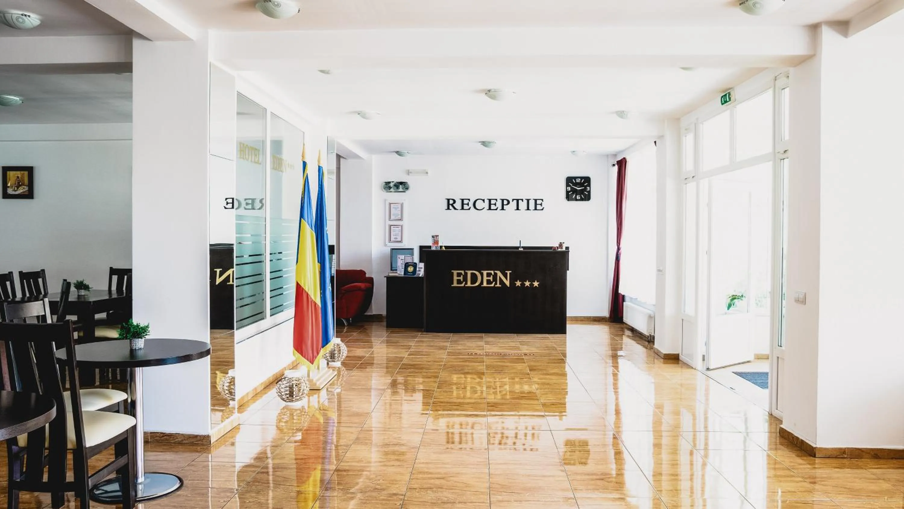 Lobby or reception in Hotel Eden