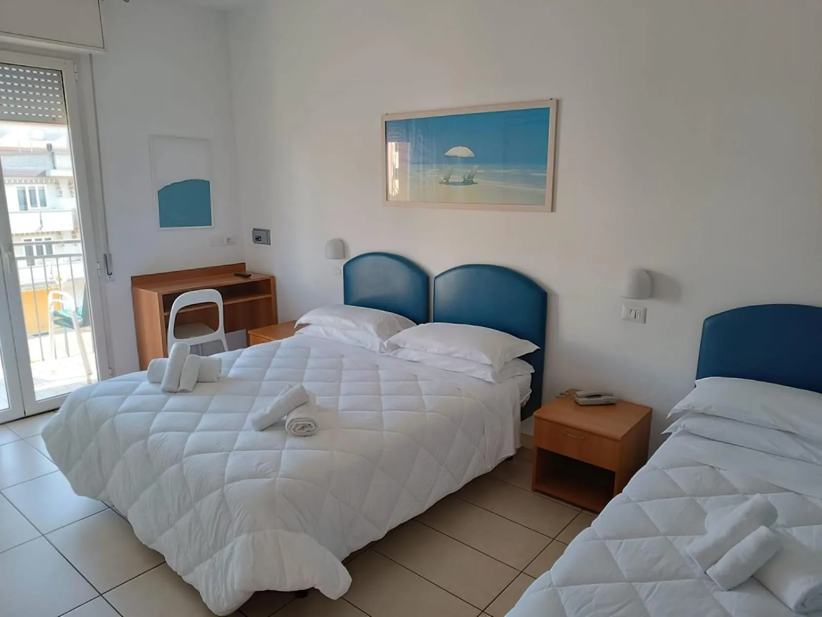 Bedroom, Bed in Hotel Berenice