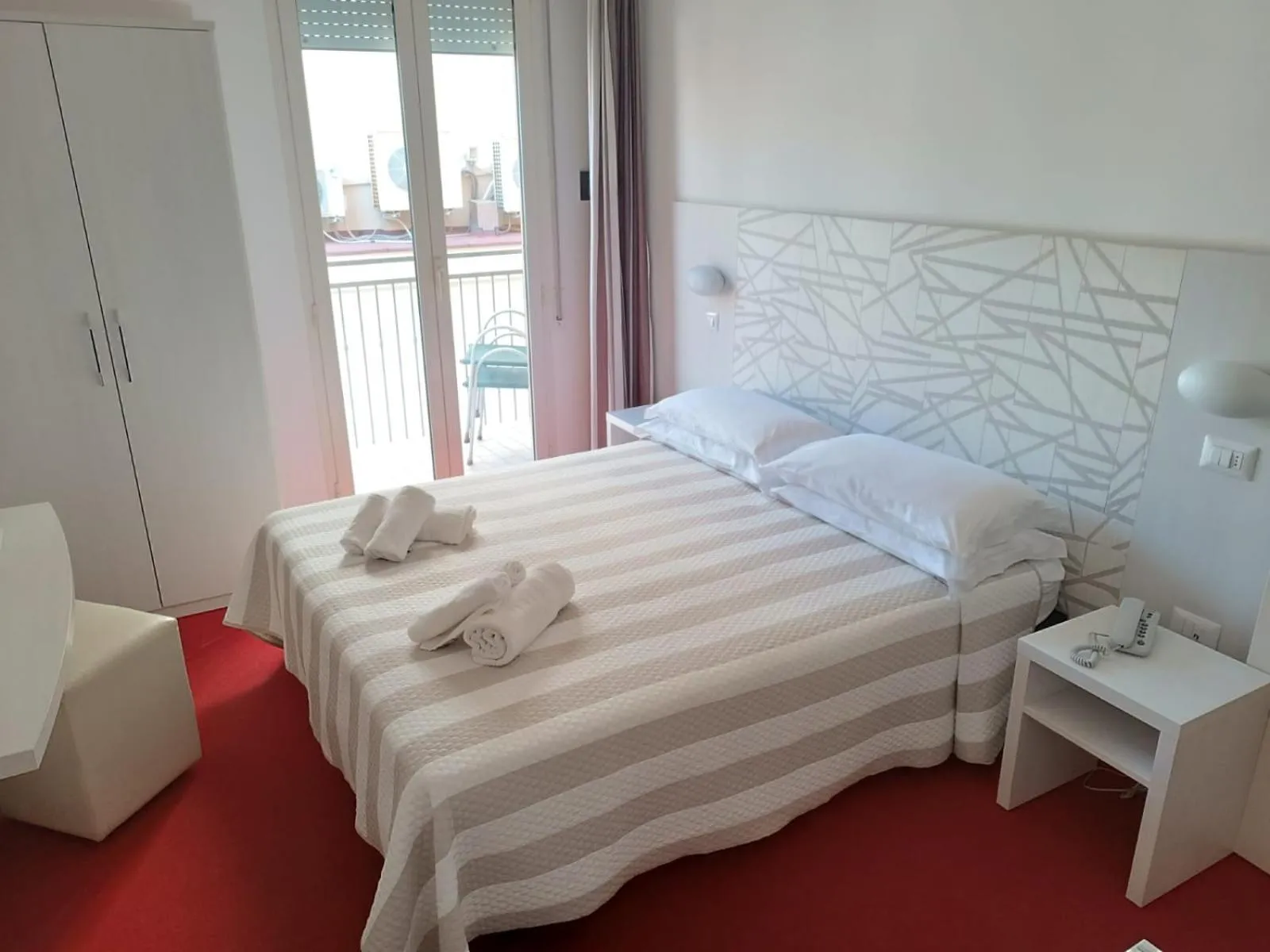 Bedroom, Bed in Hotel Berenice