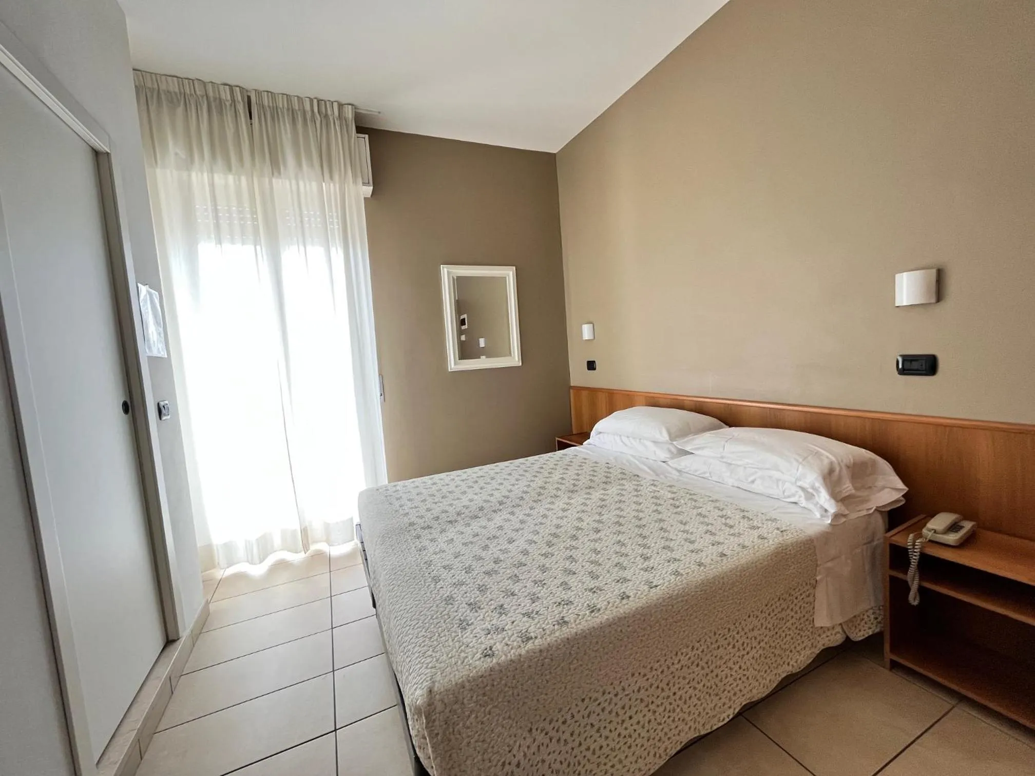 Bed in Hotel Berenice