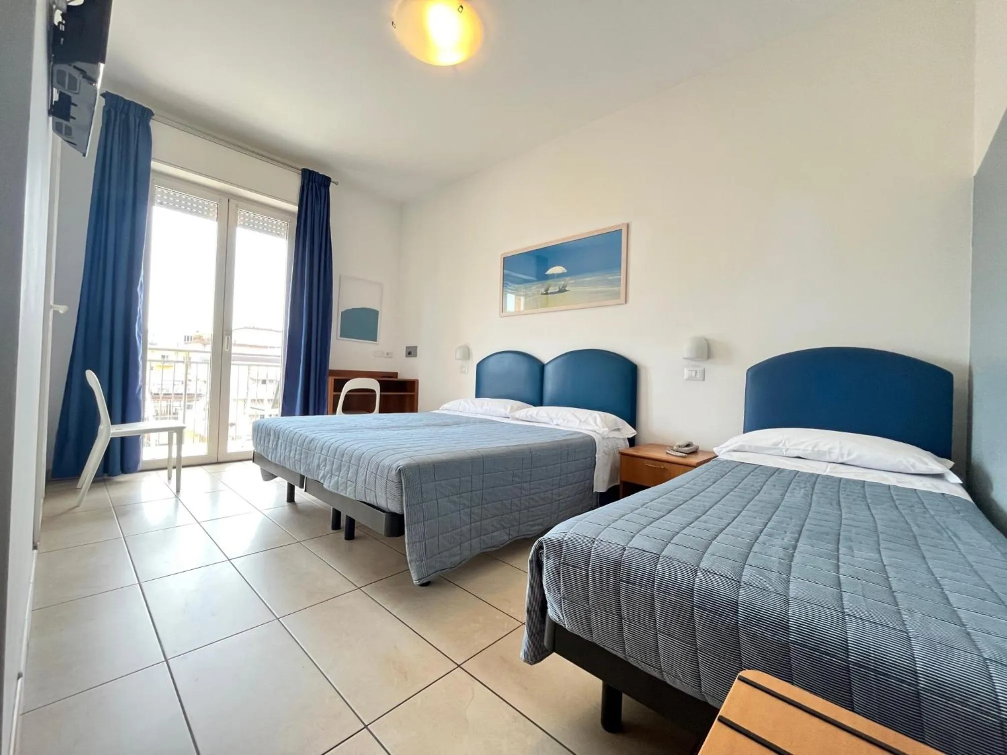 Bed in Hotel Berenice