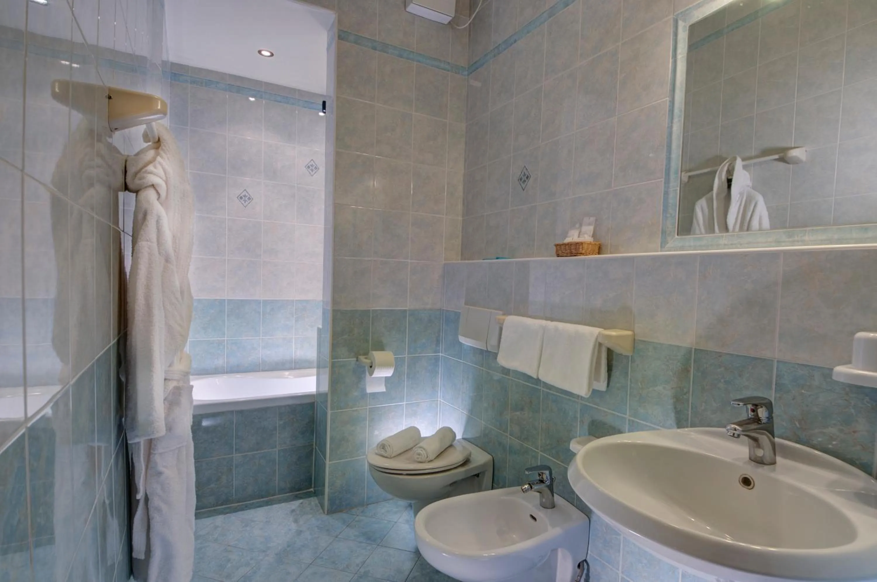 Bathroom in Hotel Terme Belsoggiorno