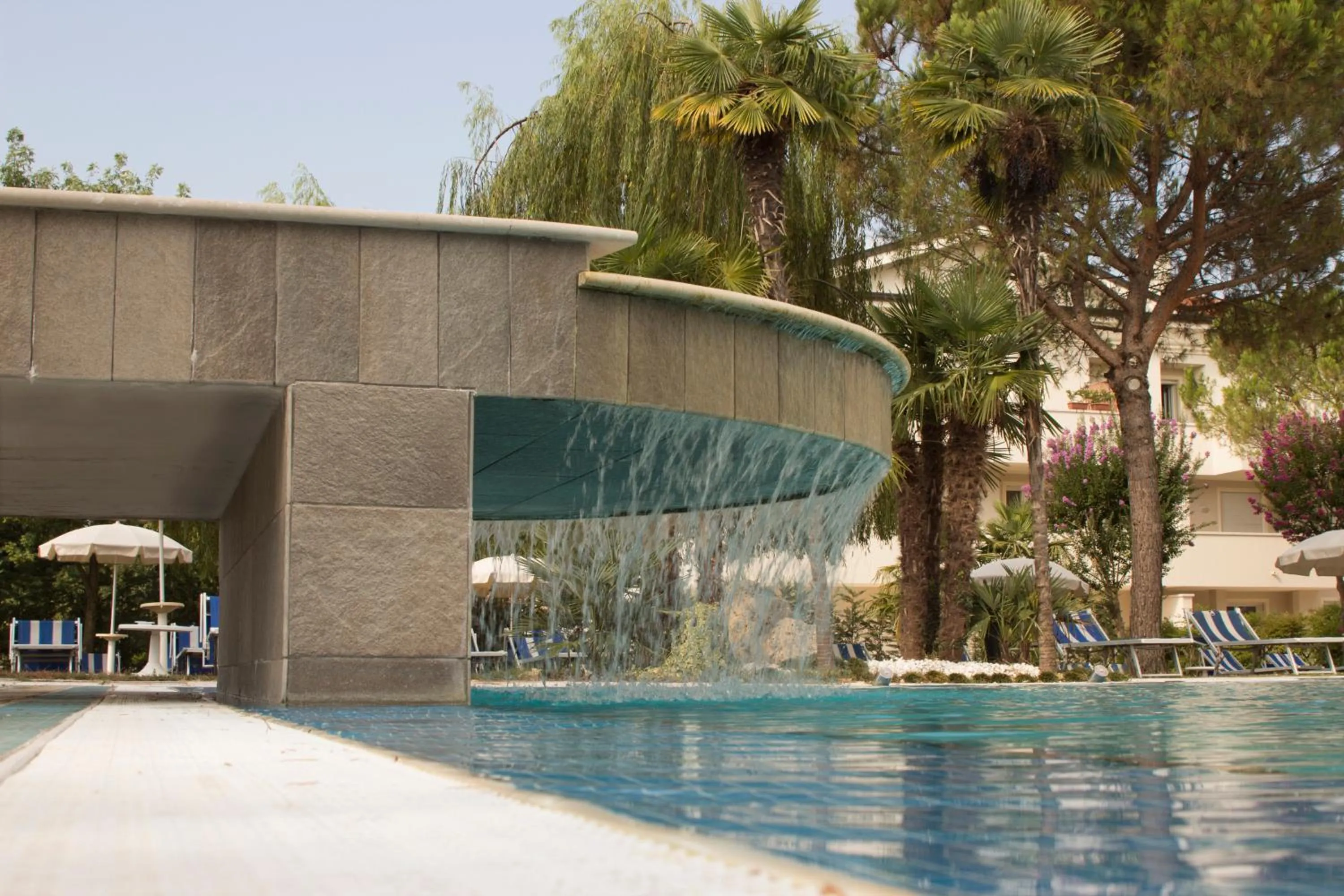 Swimming pool in Hotel Terme Belsoggiorno