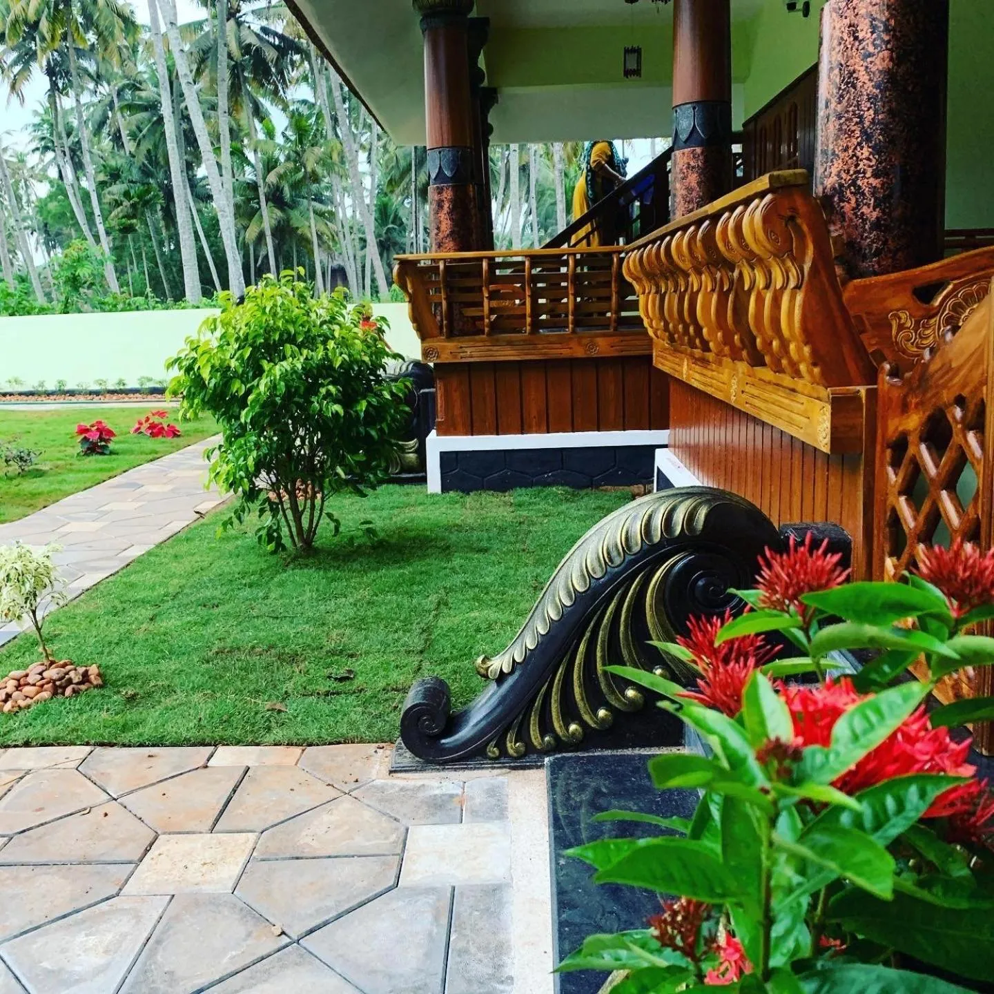Garden in Royal KazBay Beach Resort