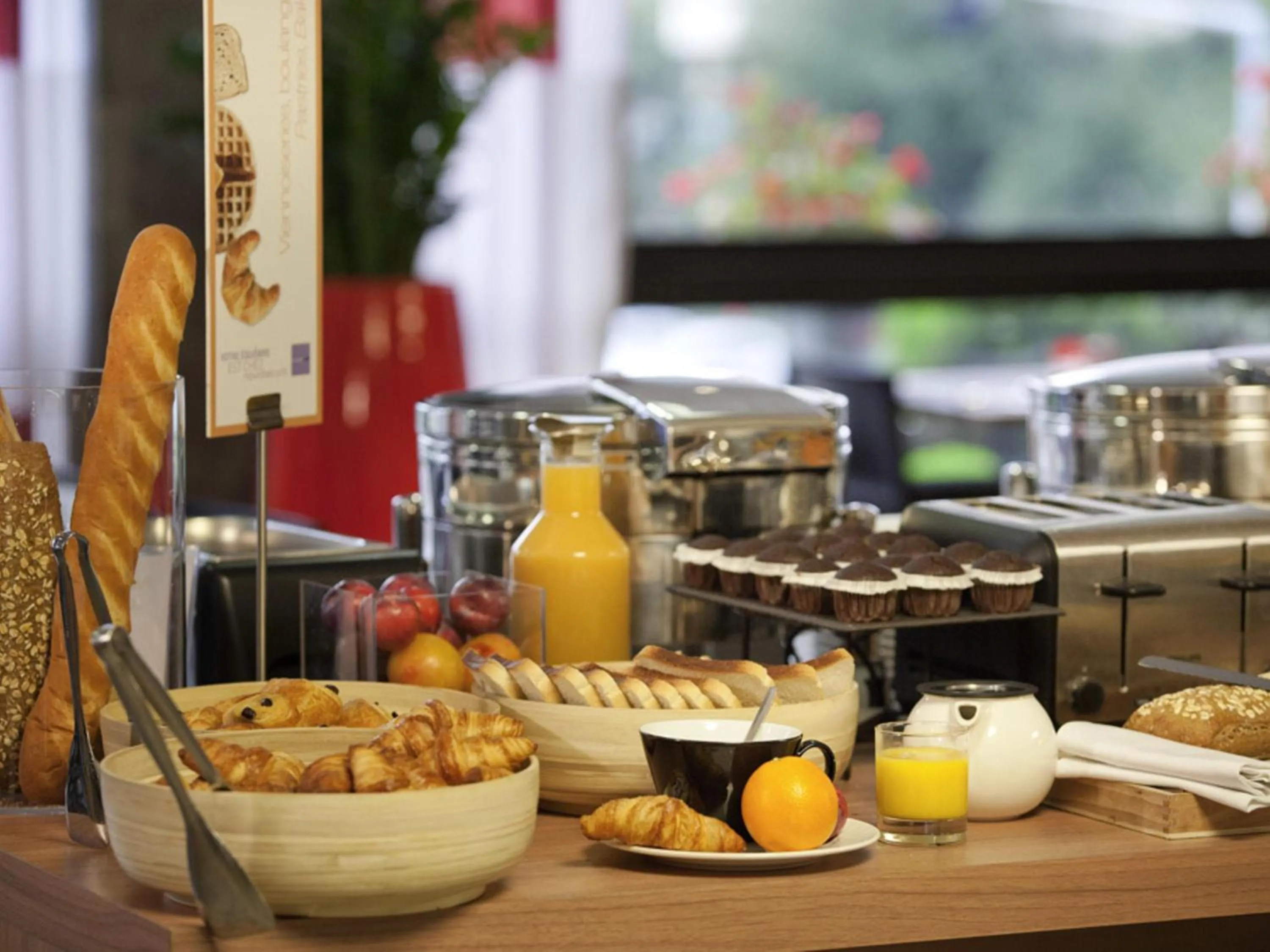 Breakfast in Novotel Metz Amnéville