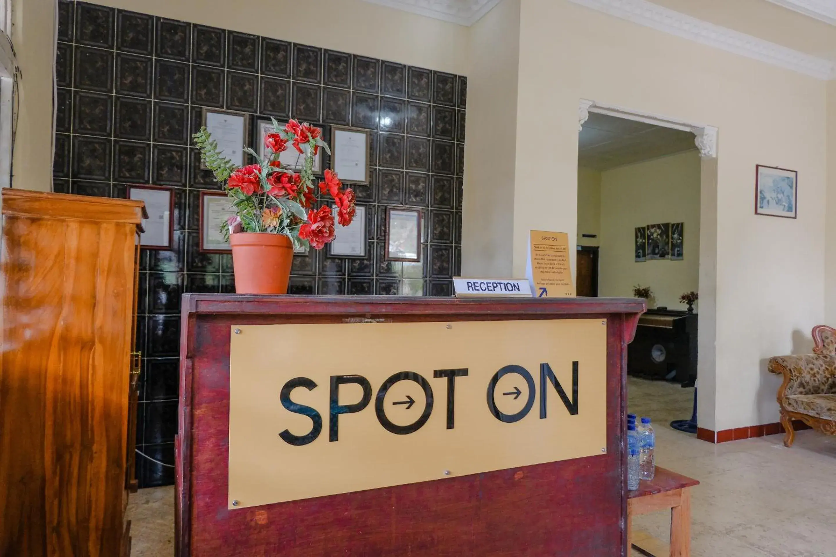 Lobby or reception in Hotel O Maya Lobby or reception in Hotel O Maya