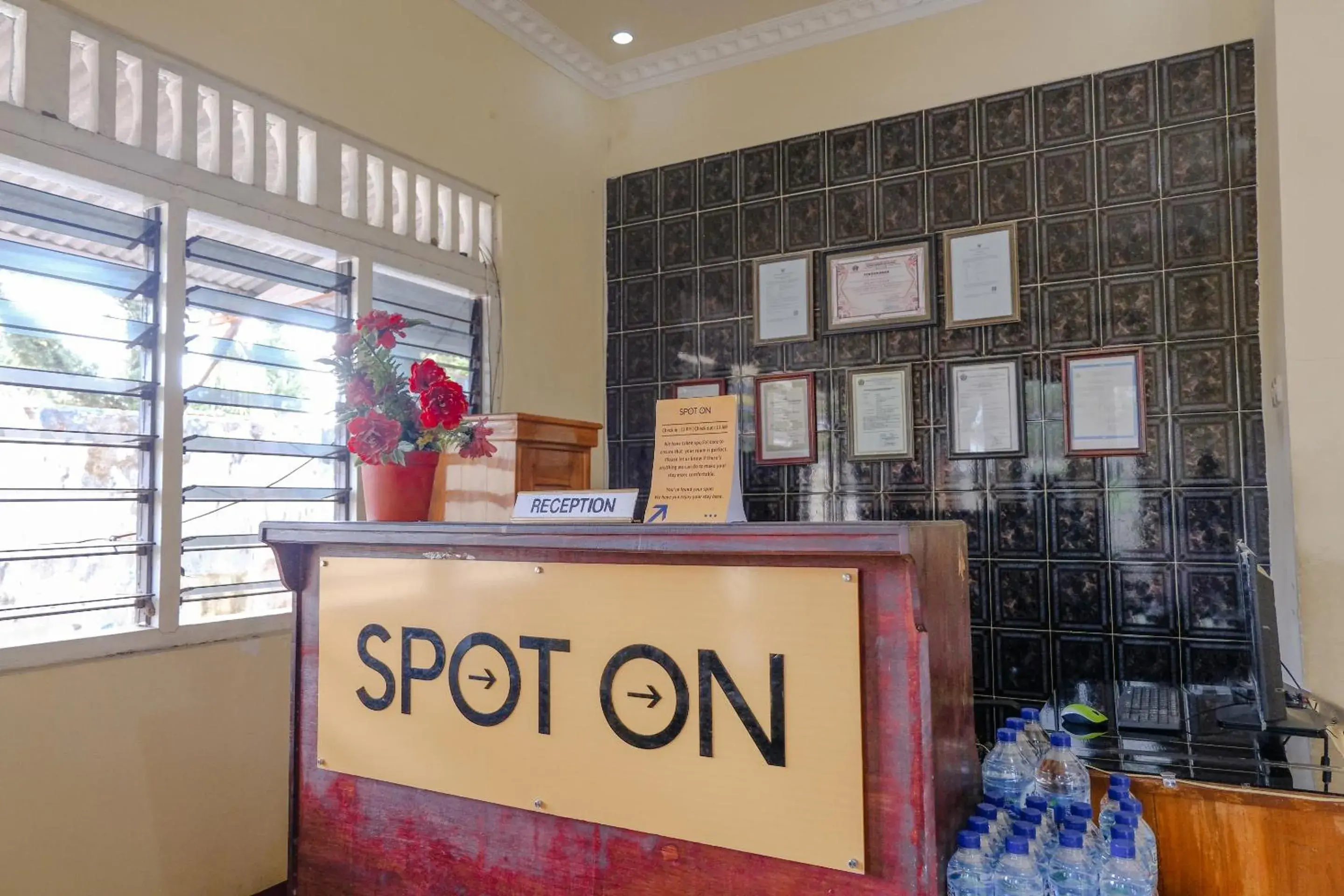 Lobby or reception in Hotel O Maya Lobby or reception in Hotel O Maya