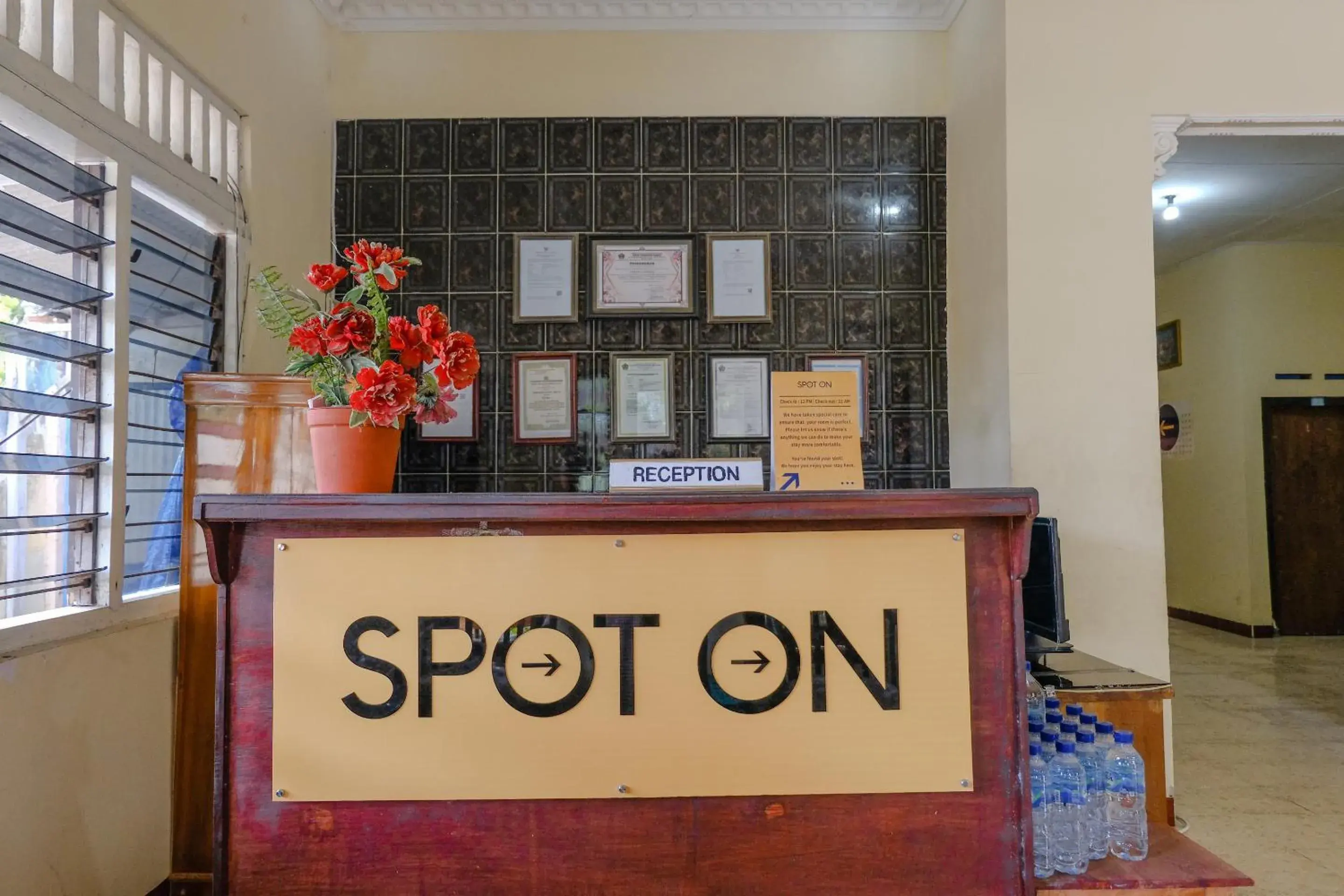 Lobby or reception in Hotel O Maya Lobby or reception in Hotel O Maya