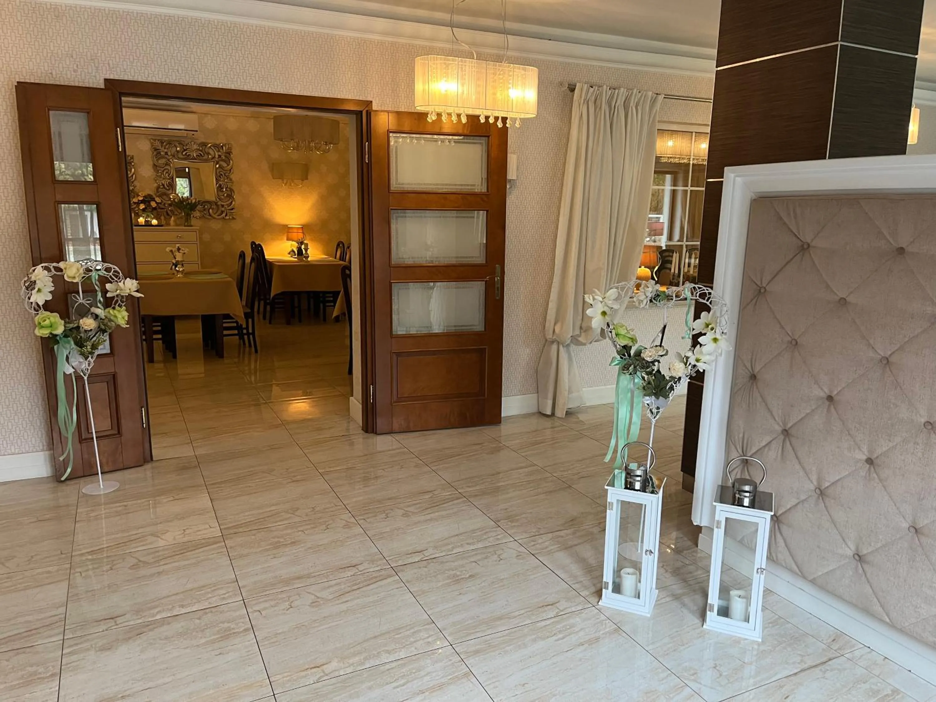 Lobby or reception in Villa Dudziak