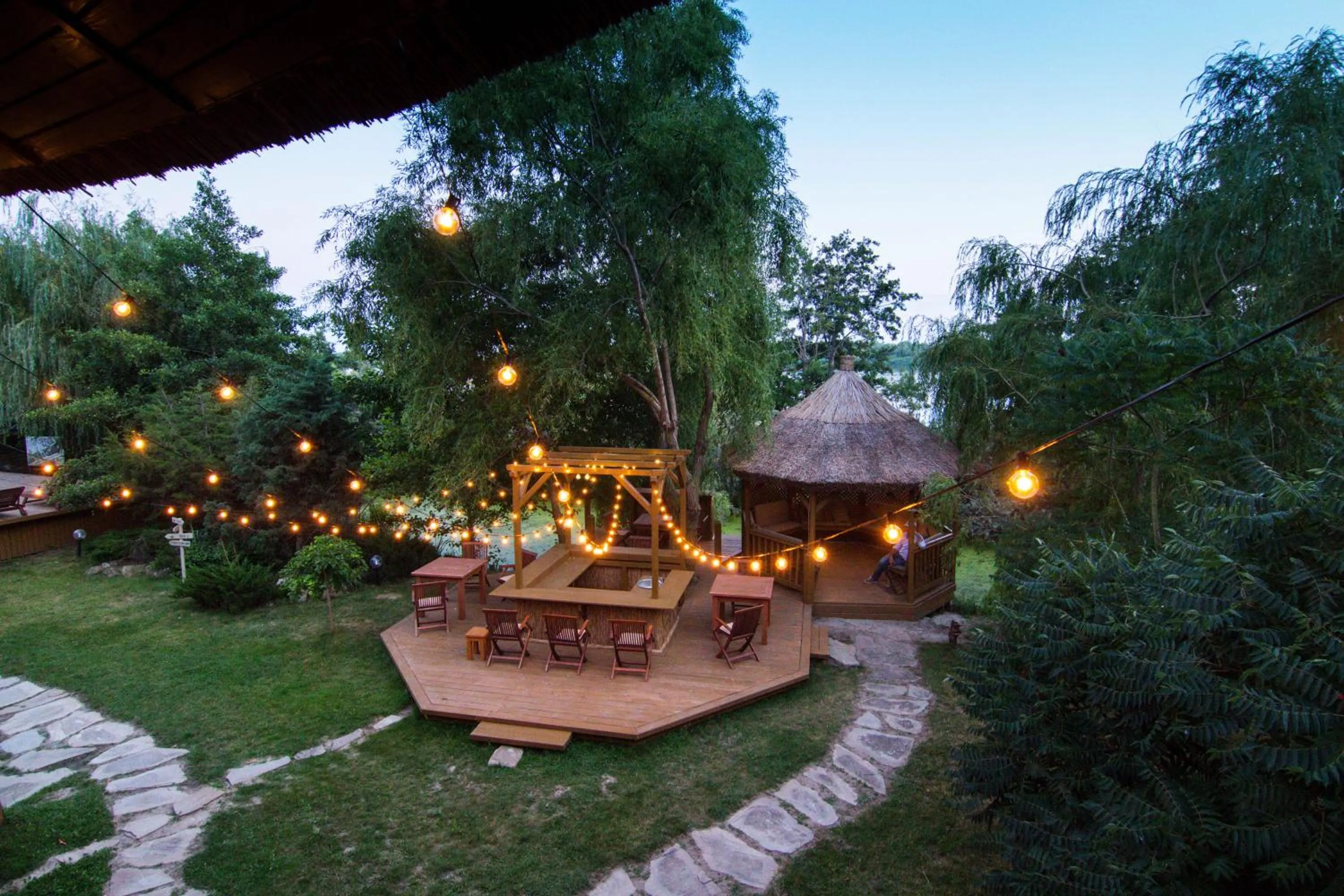 Garden view in Green Village Resort