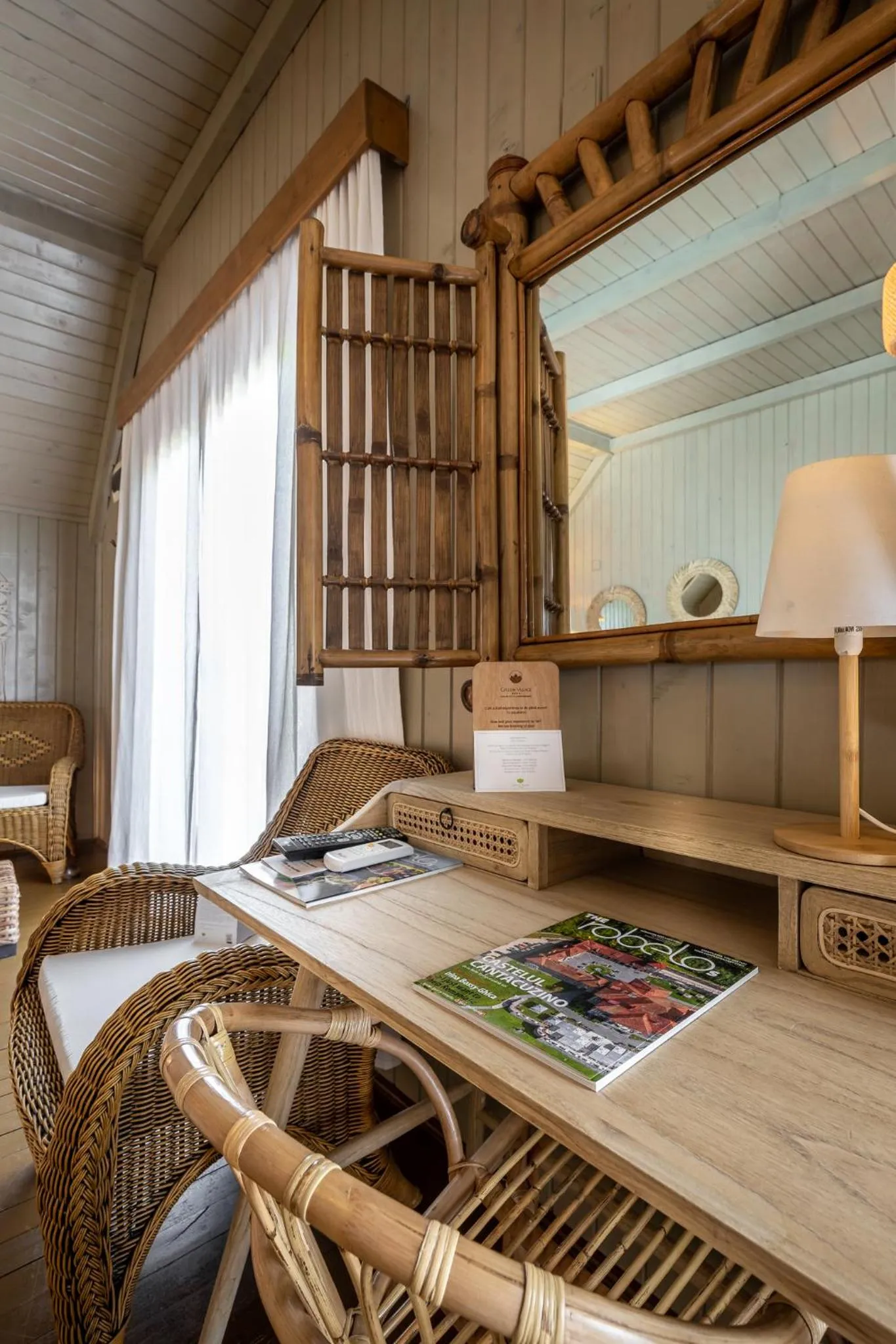 Seating area in Green Village Resort