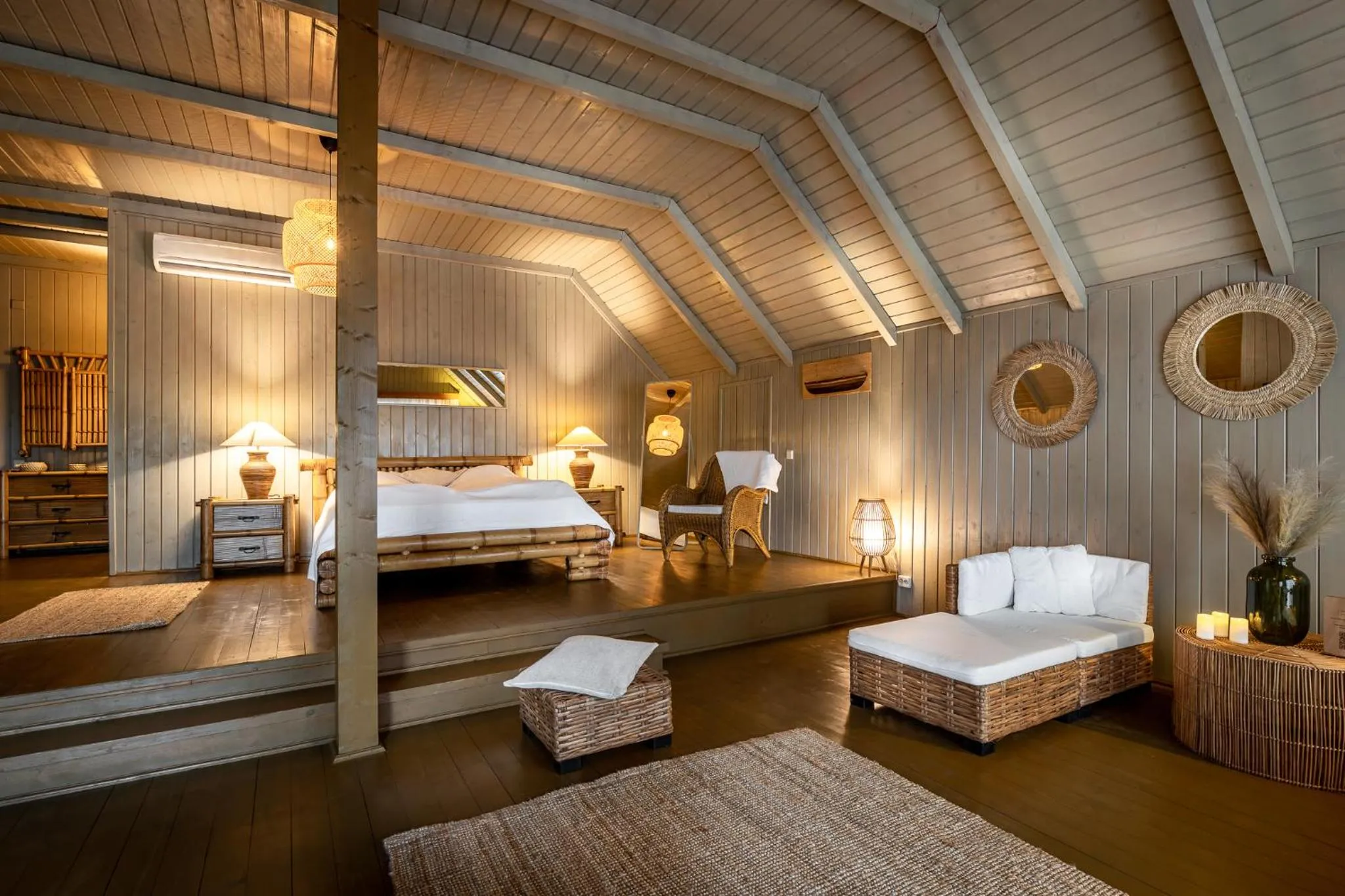 Photo of the whole room, Bed in Green Village Resort