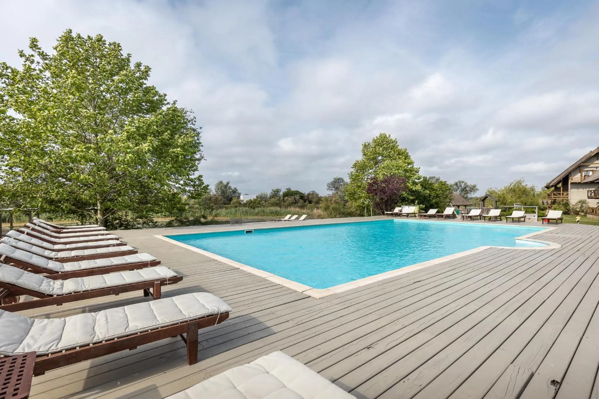 Swimming pool in Green Village Resort