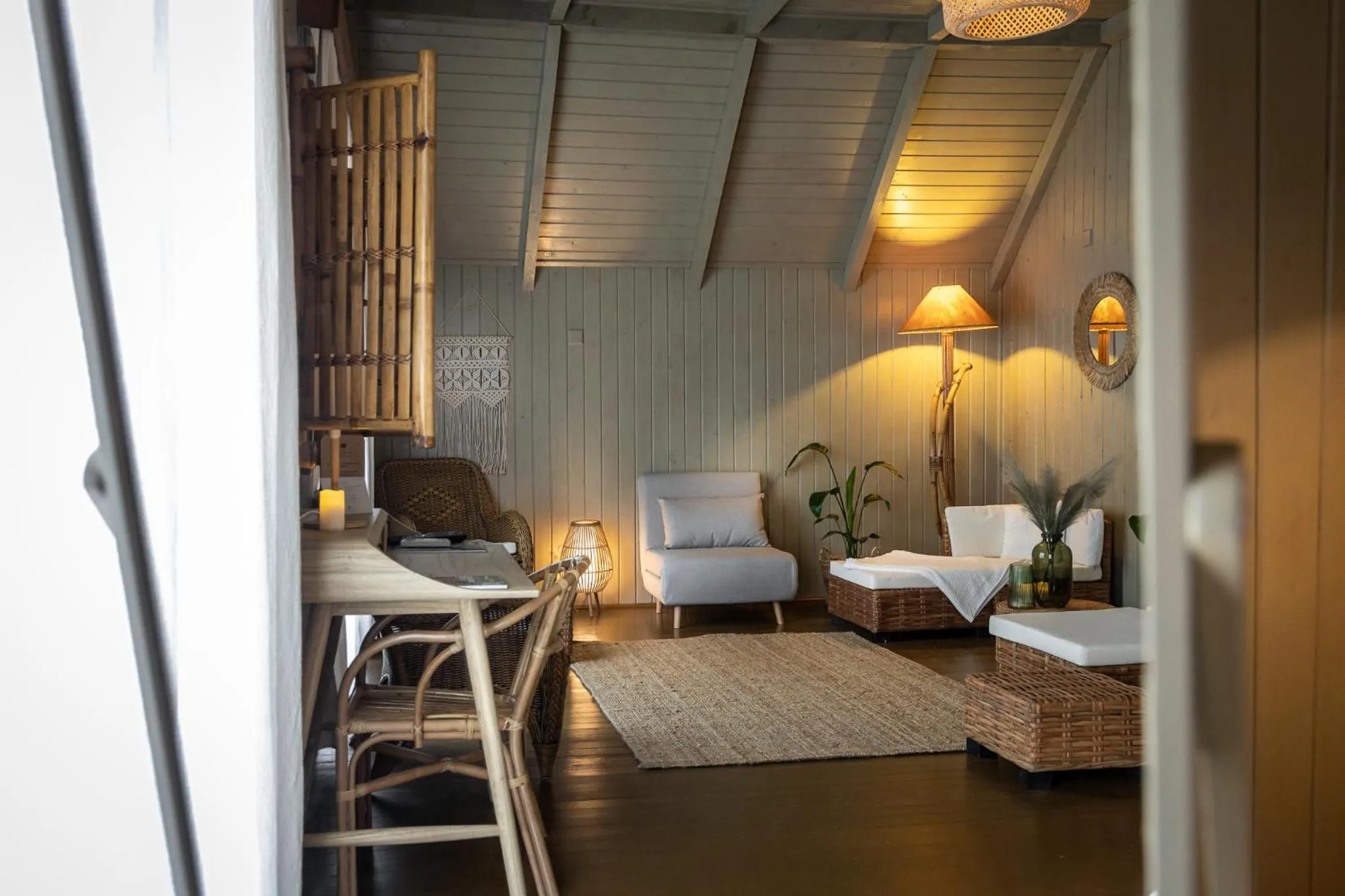 Seating area in Green Village Resort