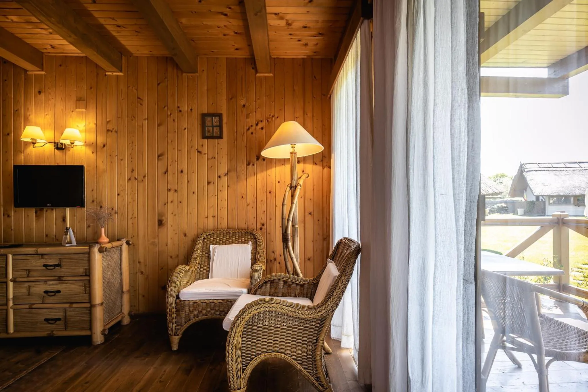 Seating area in Green Village Resort