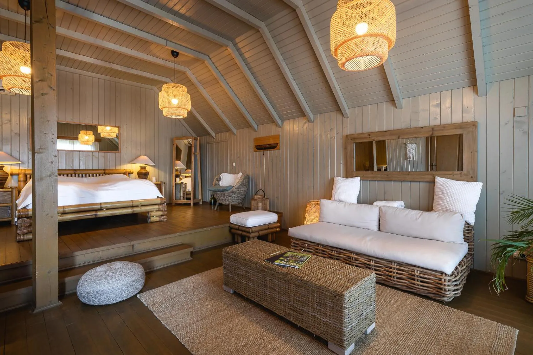 Photo of the whole room, Bed in Green Village Resort