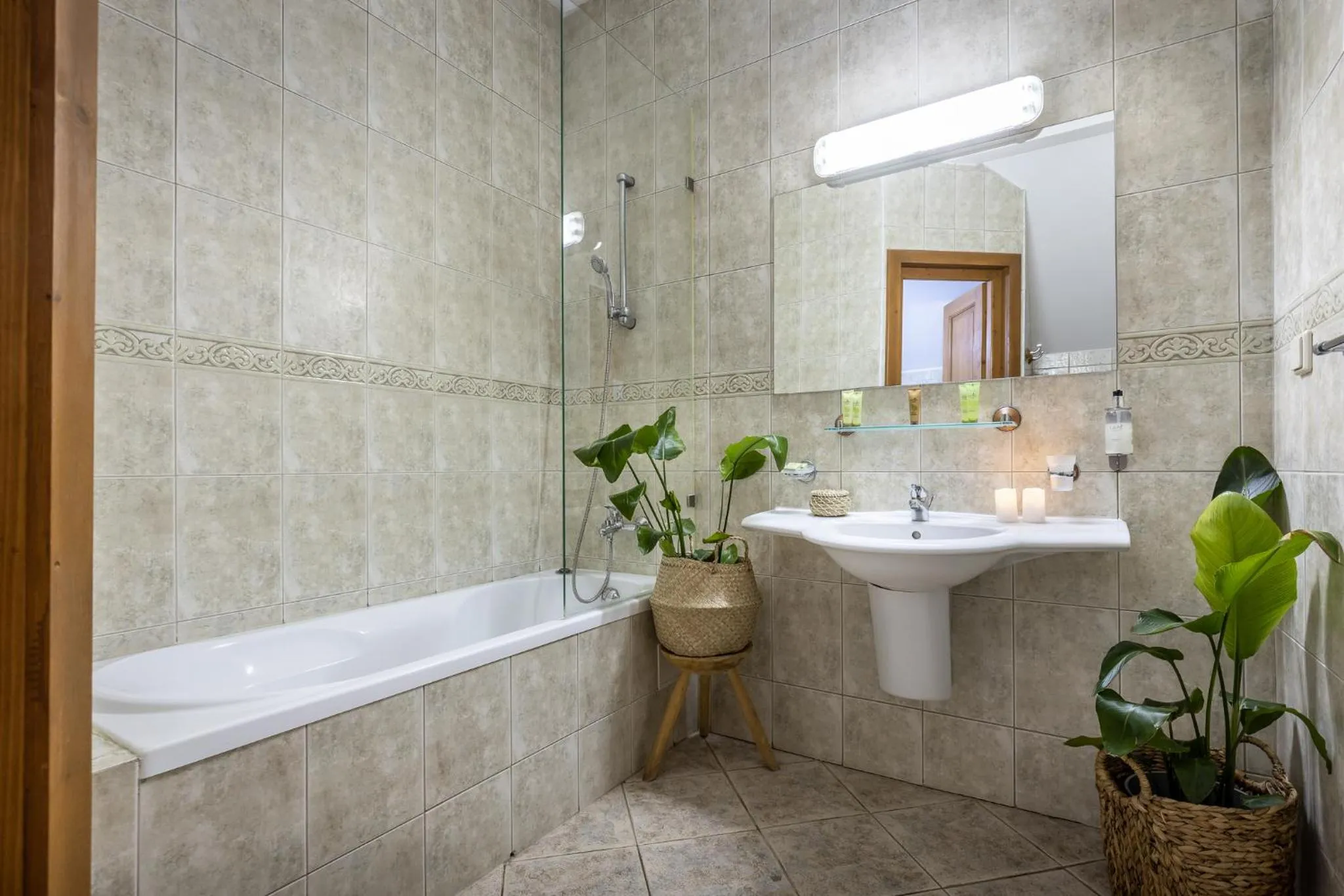 Shower in Green Village Resort