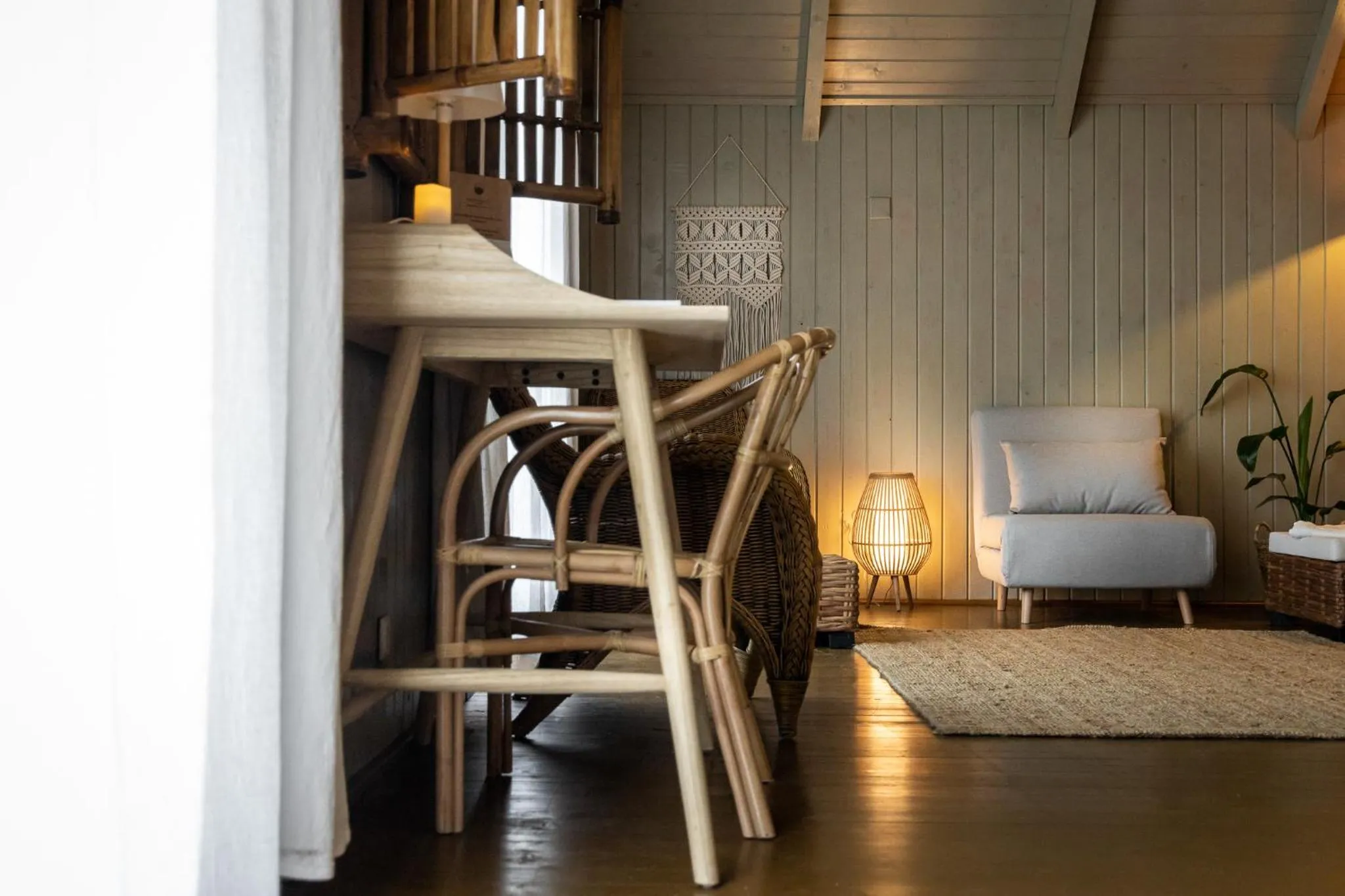 Seating area in Green Village Resort