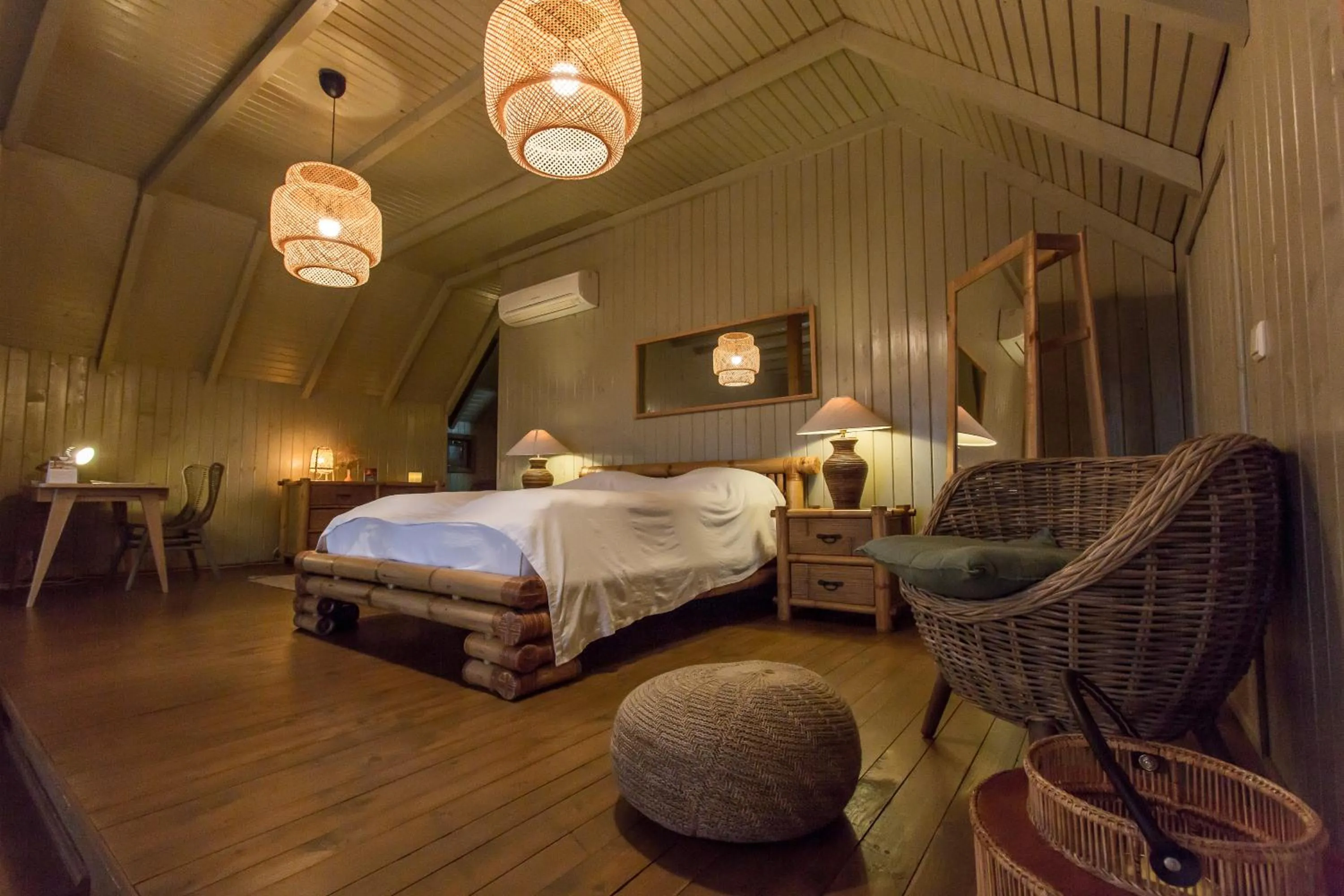 Bedroom, Bed in Green Village Resort