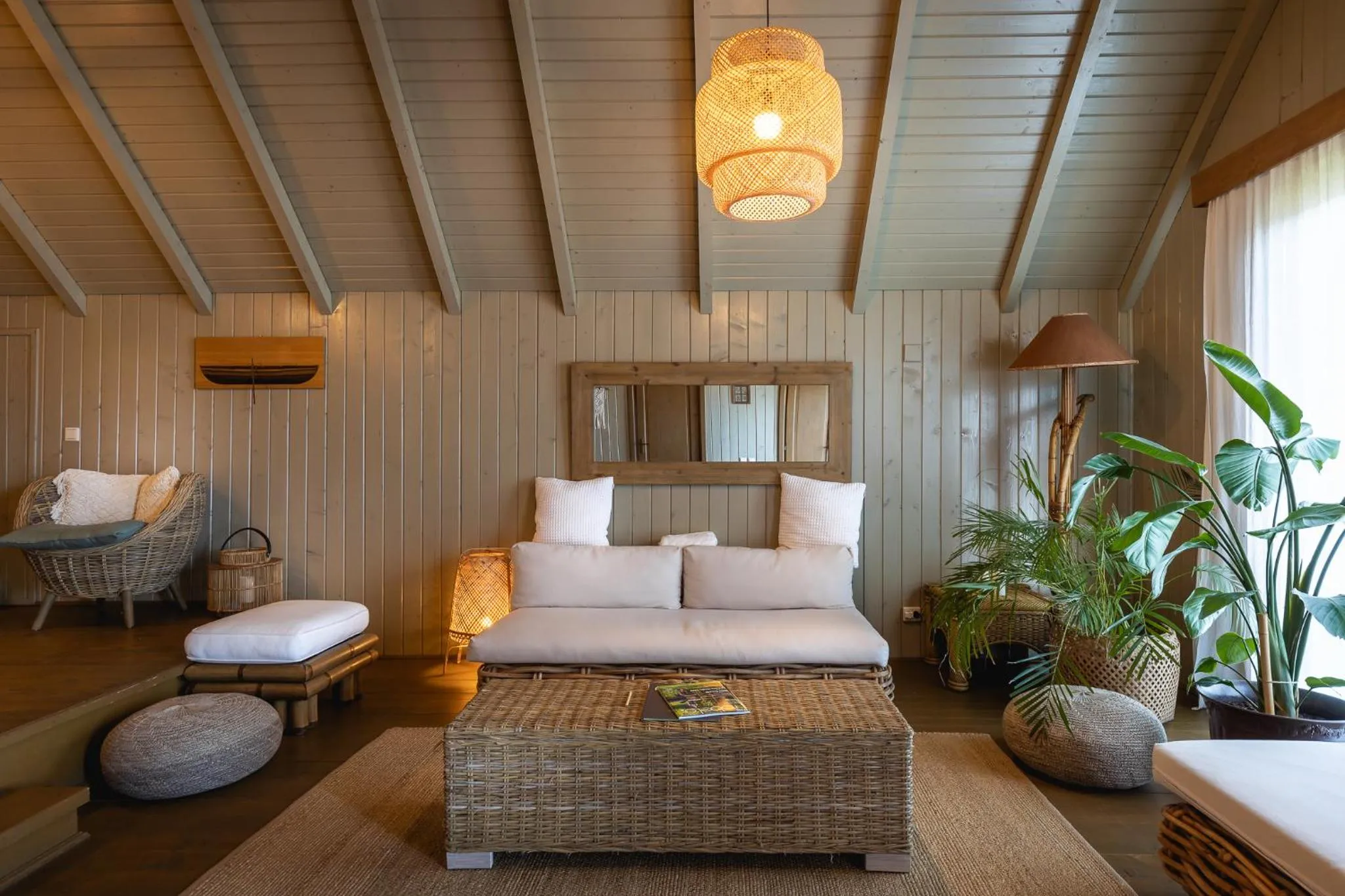 Seating area in Green Village Resort