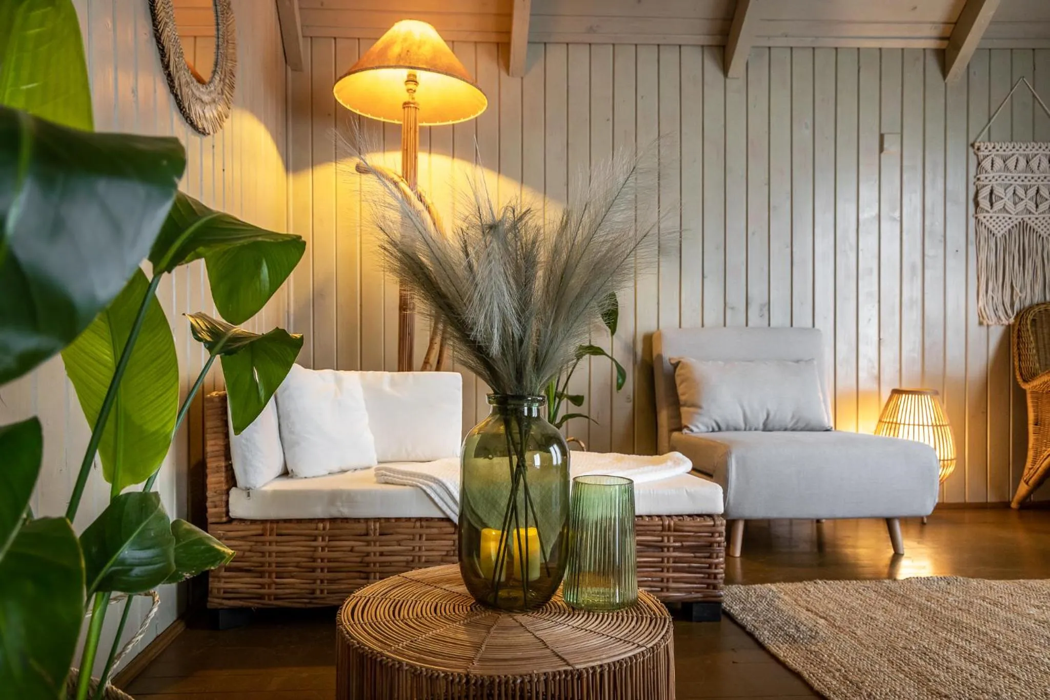 Seating area in Green Village Resort