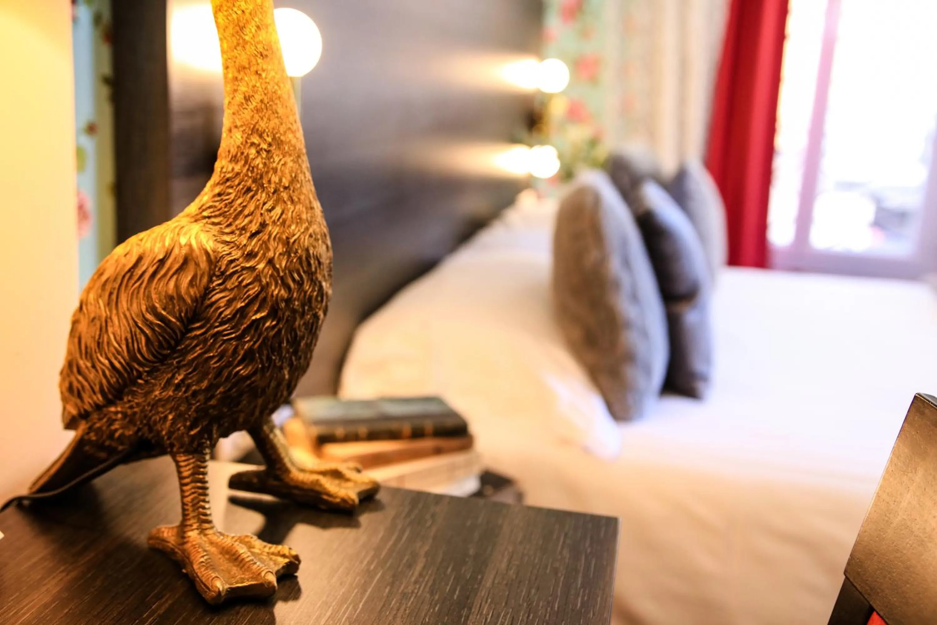 Decorative detail in Hôtel Le G (ex Le Genève)