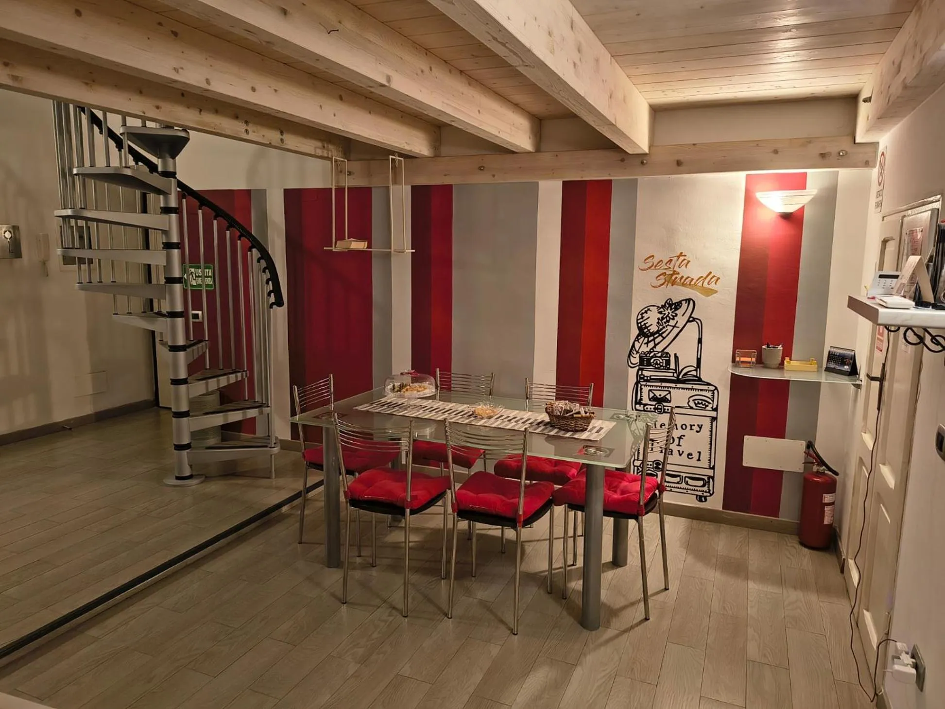 Communal kitchen in Sesta Strada