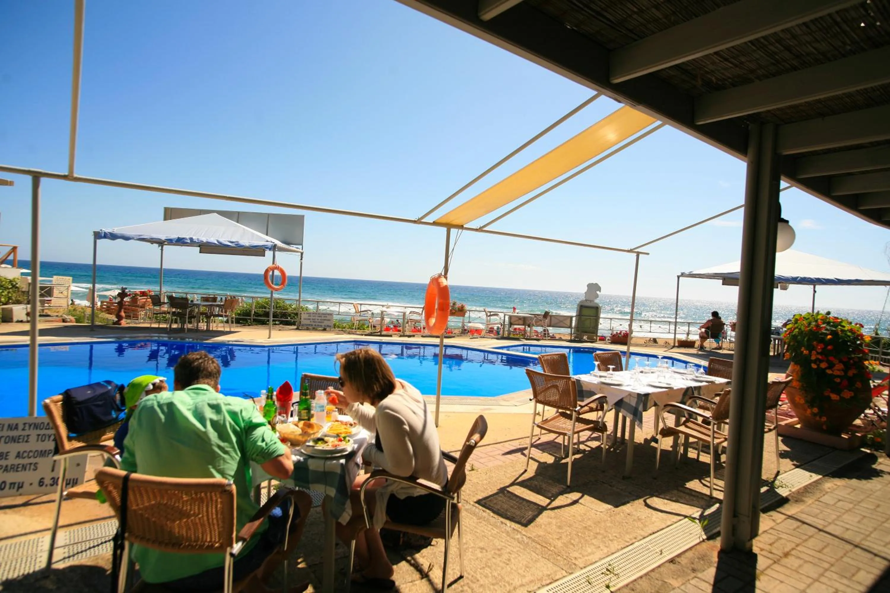 Restaurant/places to eat in Glyfada Gorgona Apartments