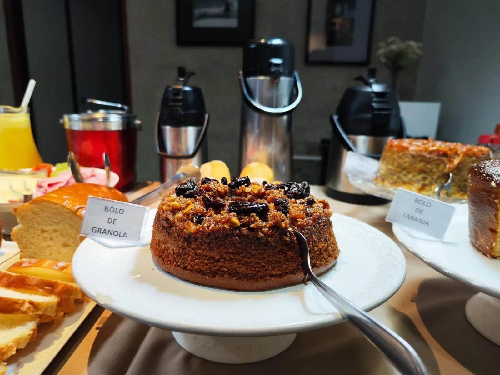 Breakfast in Hotel Pousada Calliandra