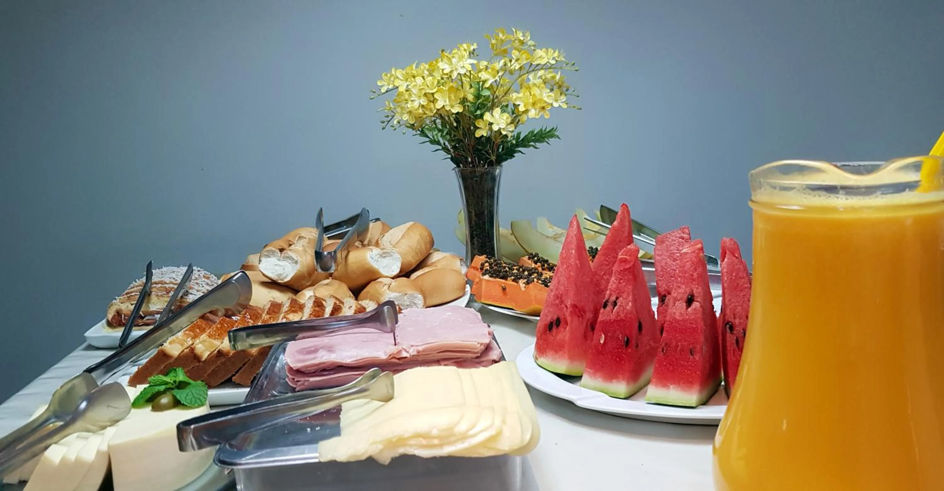 Food and drinks in Hotel Pousada Calliandra