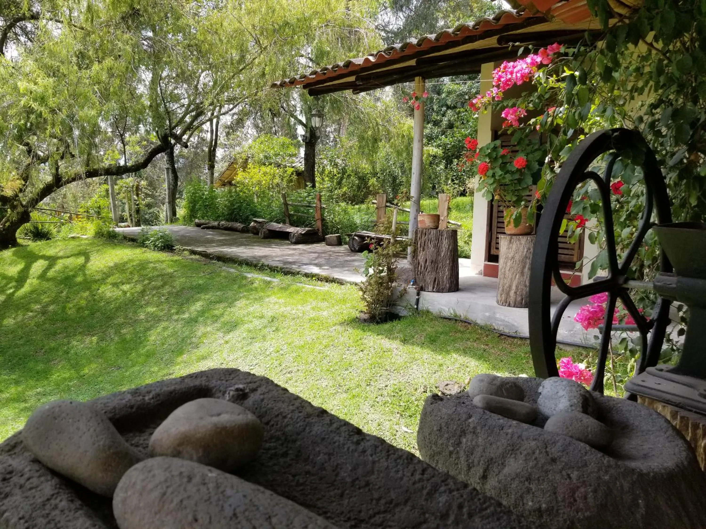 Patio in Hacienda San Isidro Trails & Experiences