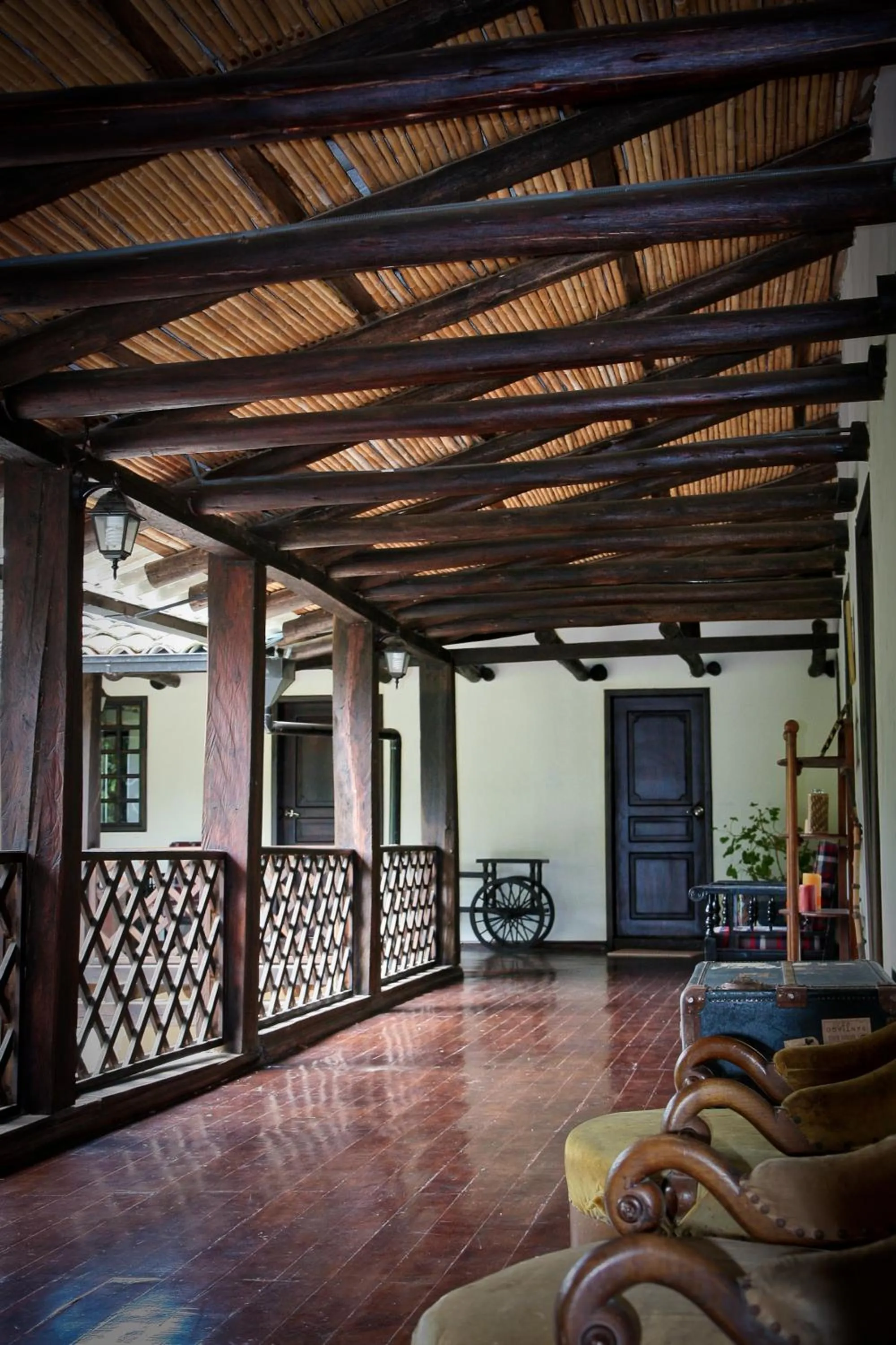 Living room in Hacienda San Isidro Trails & Experiences