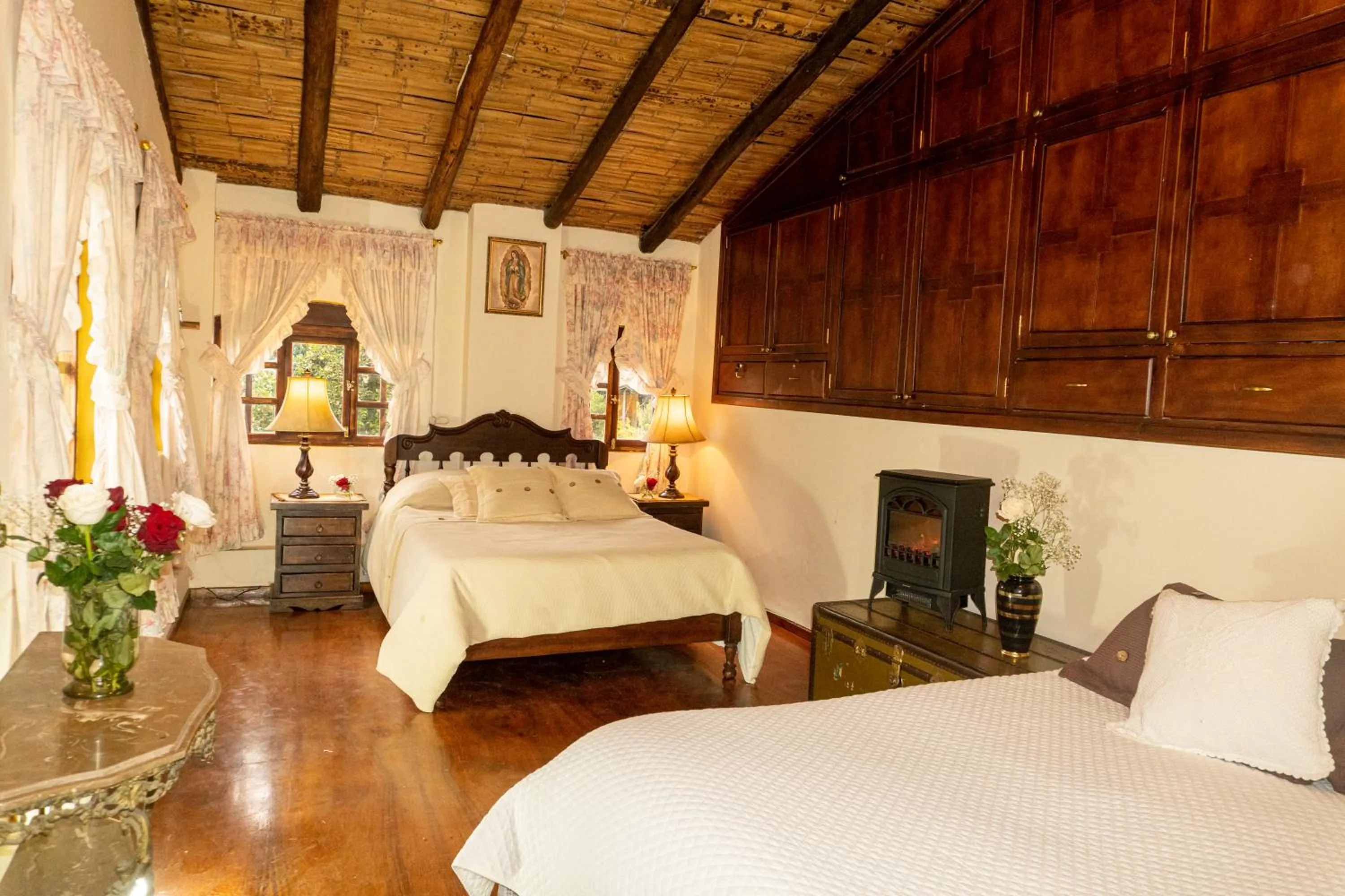 Bed in Hacienda San Isidro Trails & Experiences